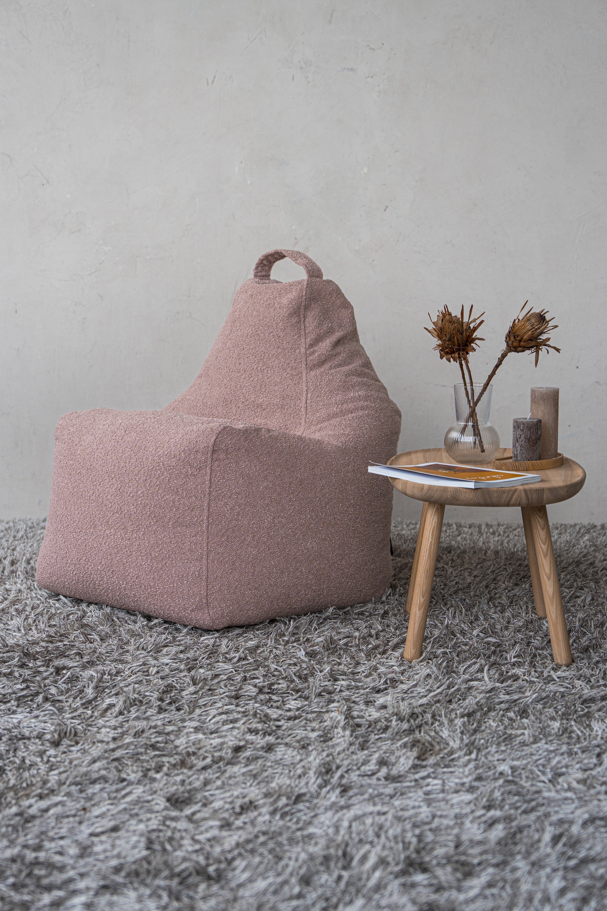 Sittsäck Play Madu Dusty Rose