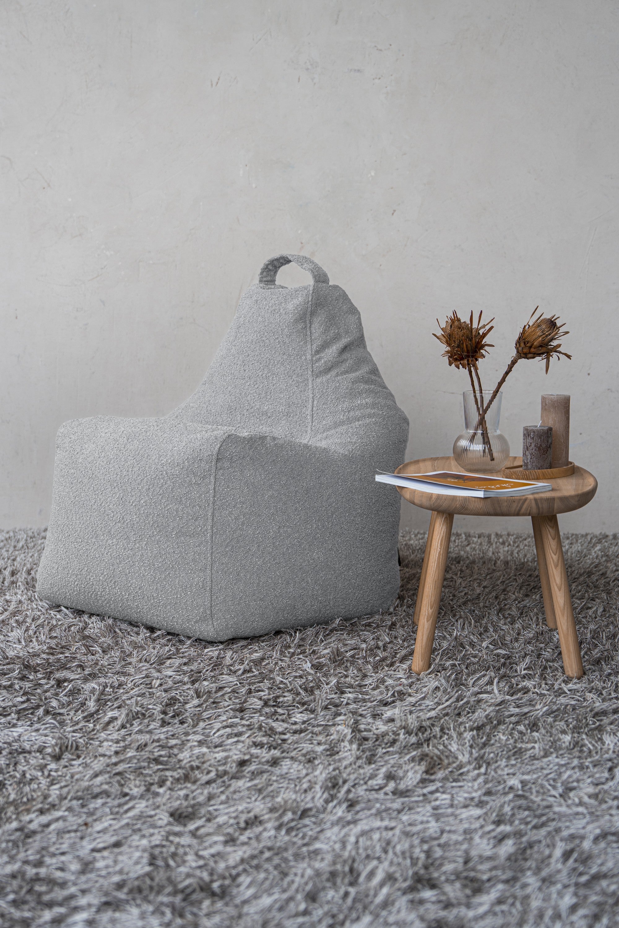 Sittsäck Play Madu Light Grey