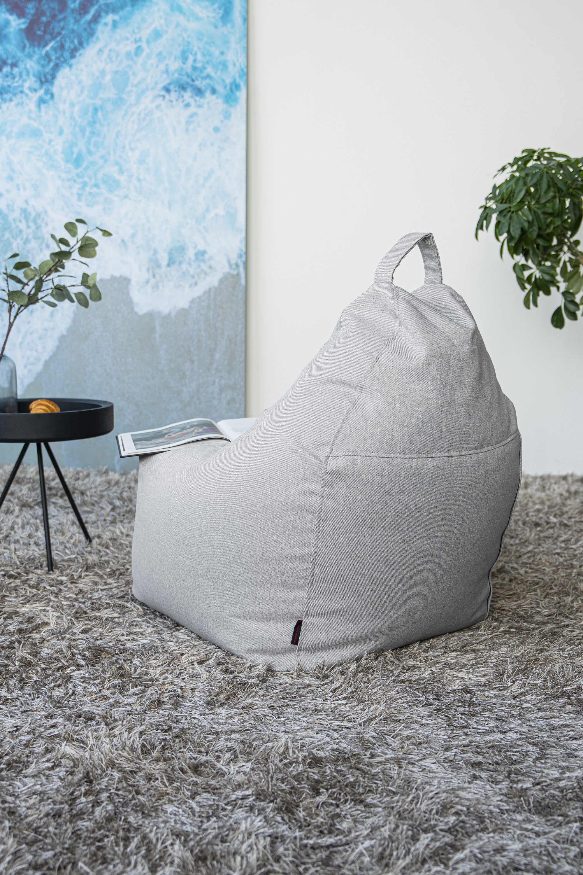 Sittsäck Play Riviera Light Grey