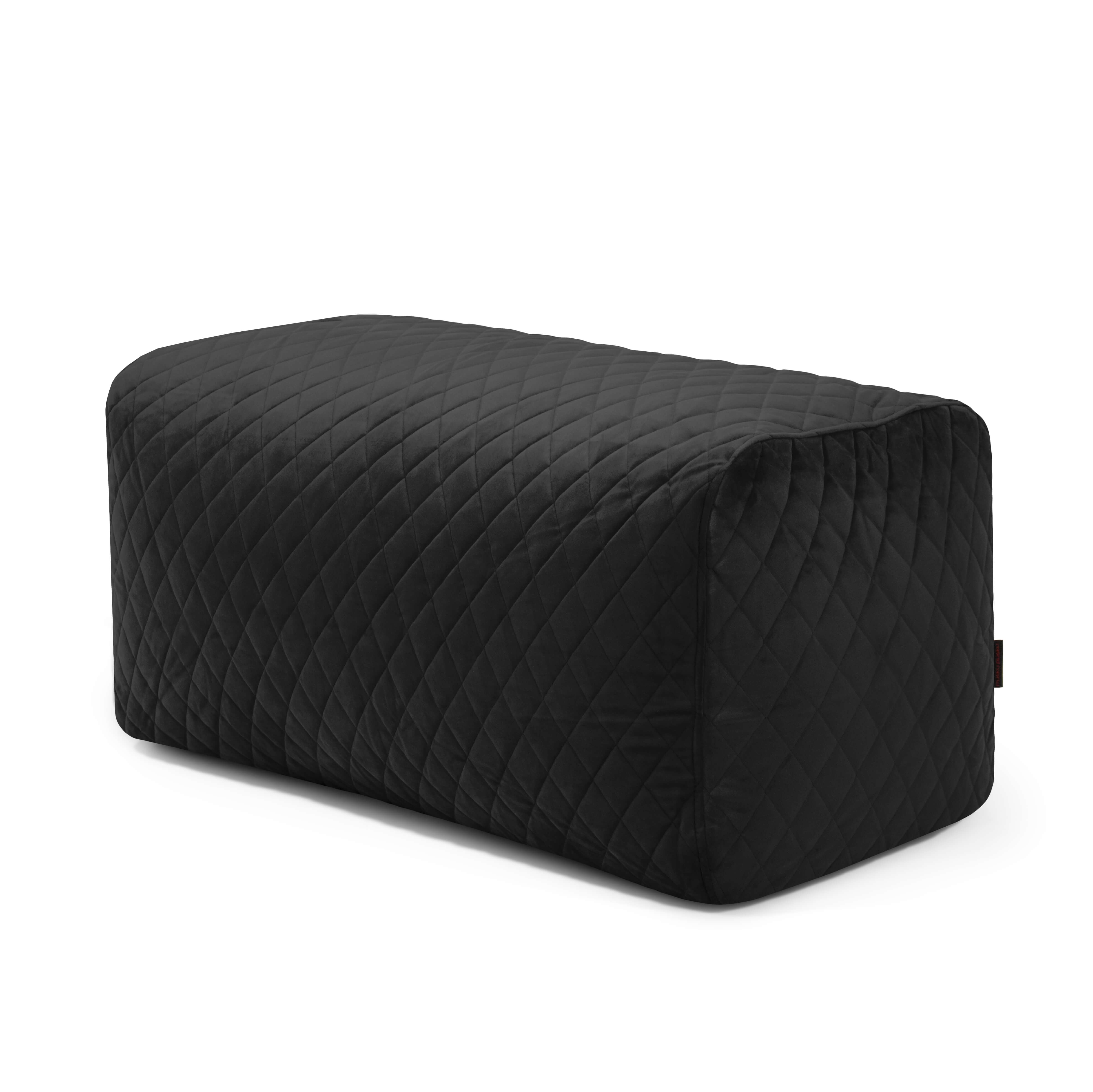 Pouf Plus 100 Lure Luxe Black