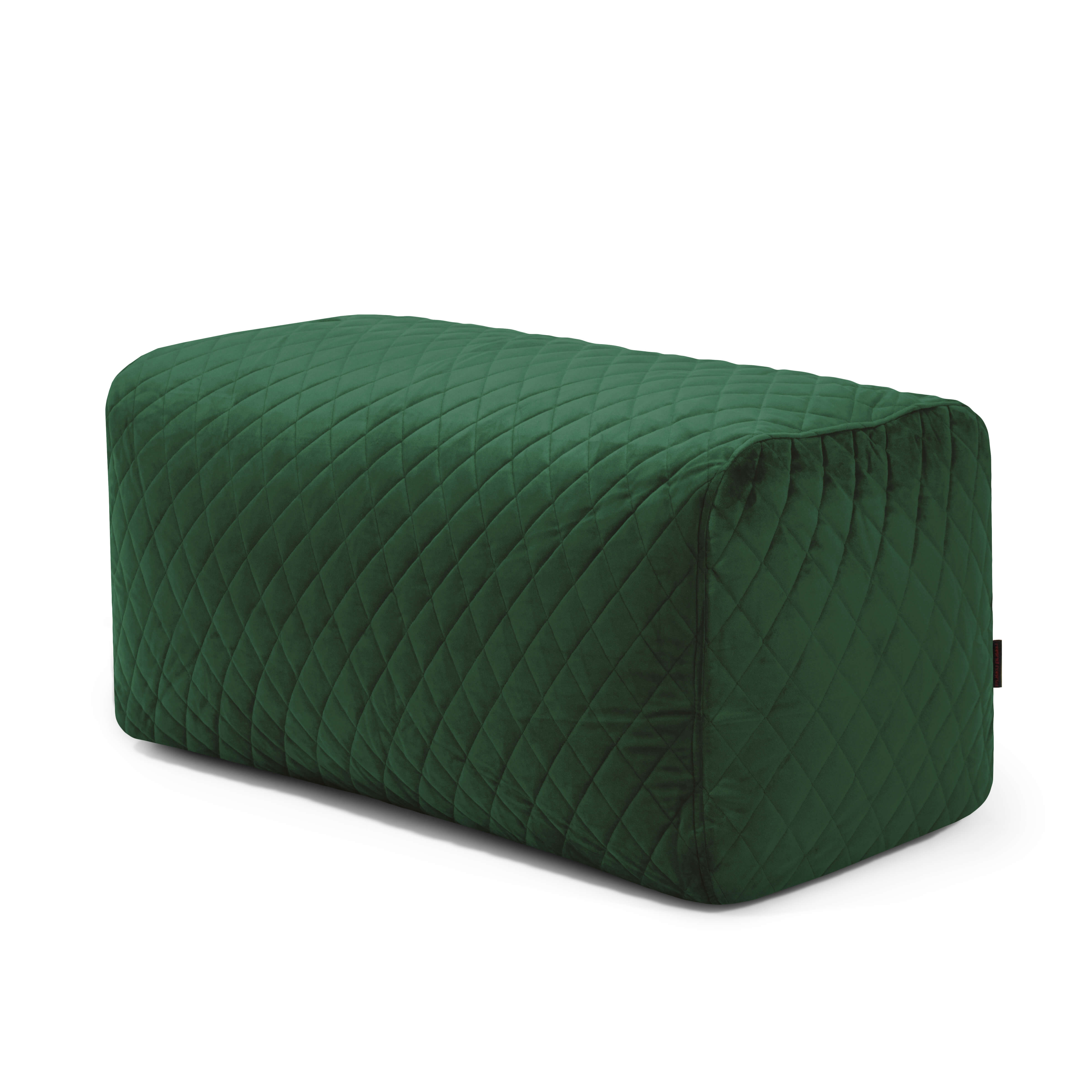 Pouf Plus 100 Lure Luxe Emerald Green