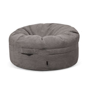 Bean bag Roll 105 Waves Dark Grey