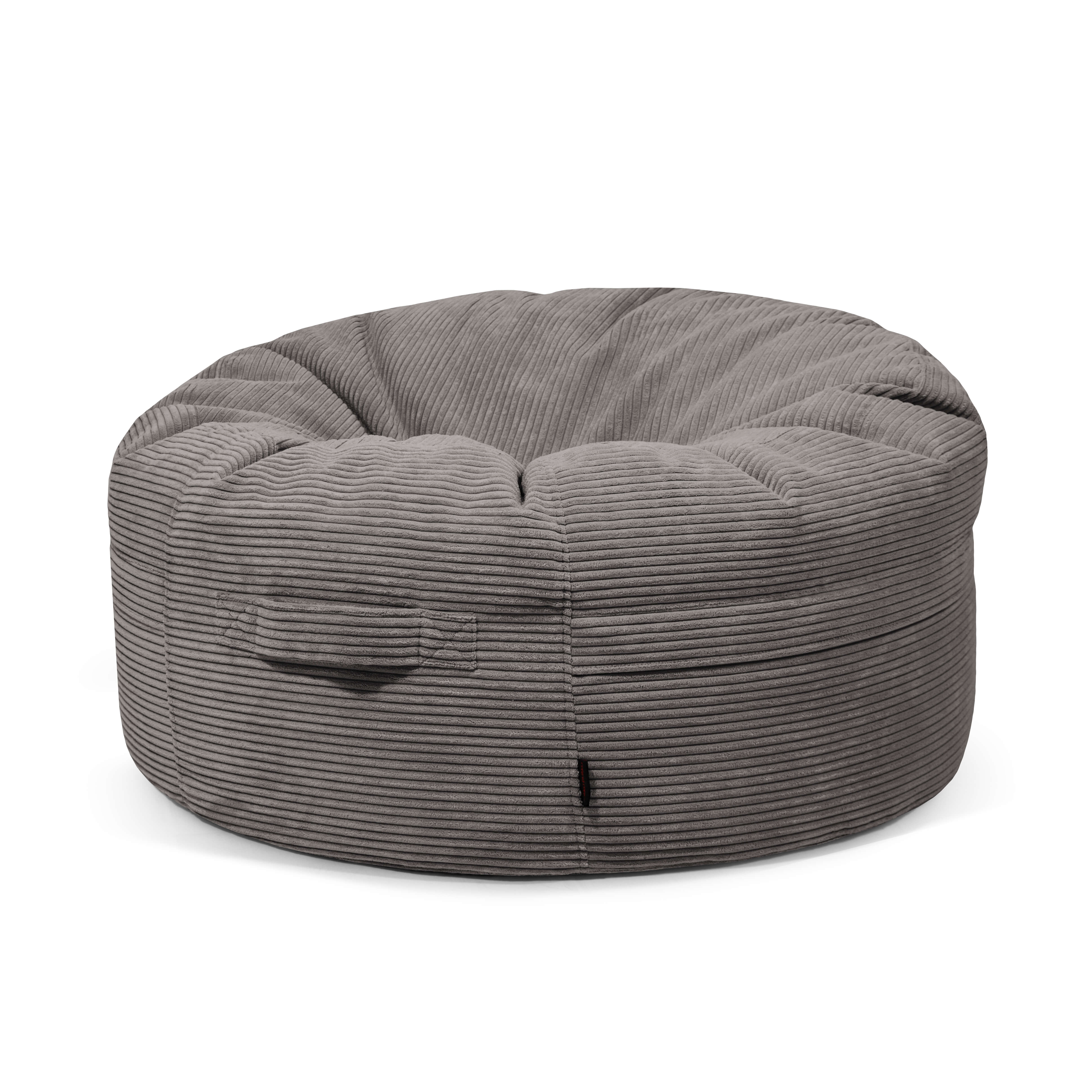 Bean bag Roll 105 Waves Dark Grey