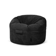 Bean bag Roll 80 Waves Black