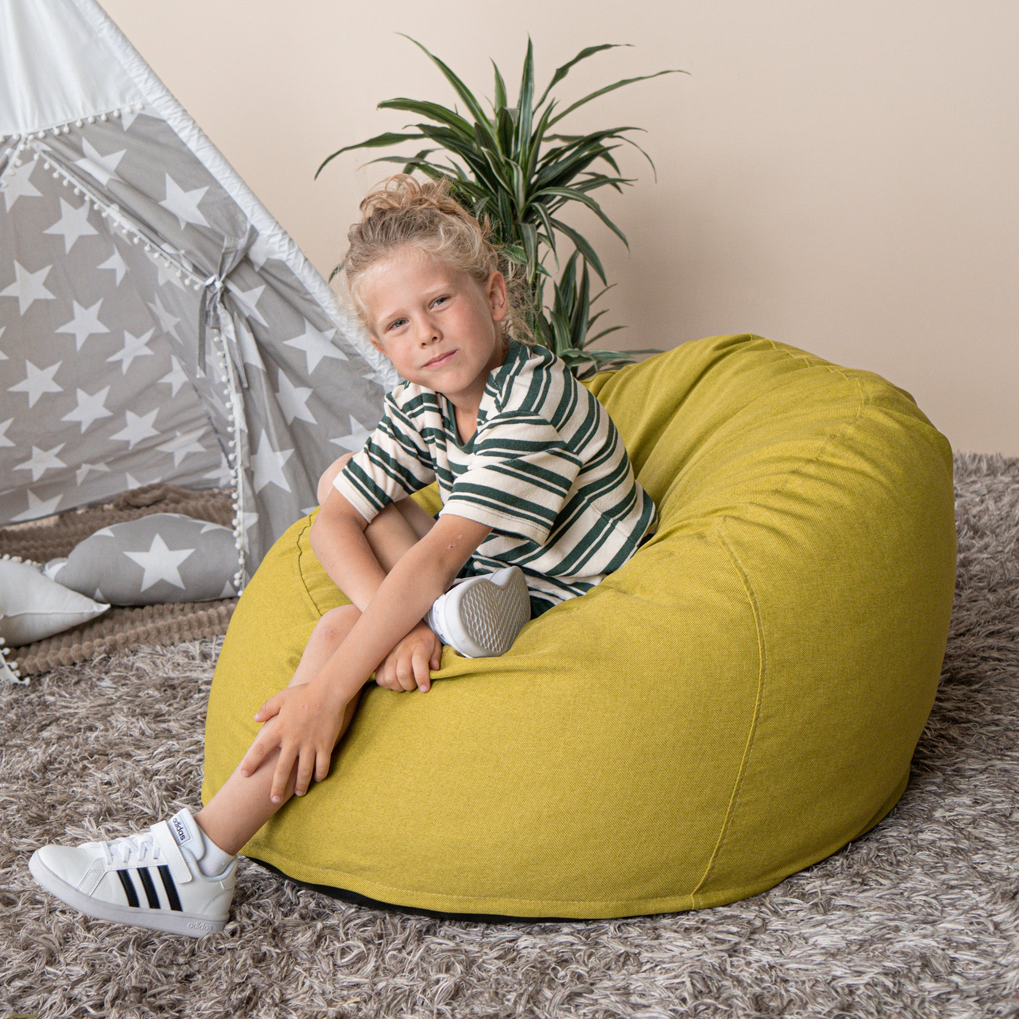 Barnfåtölj Roll 80 Nordic Lime