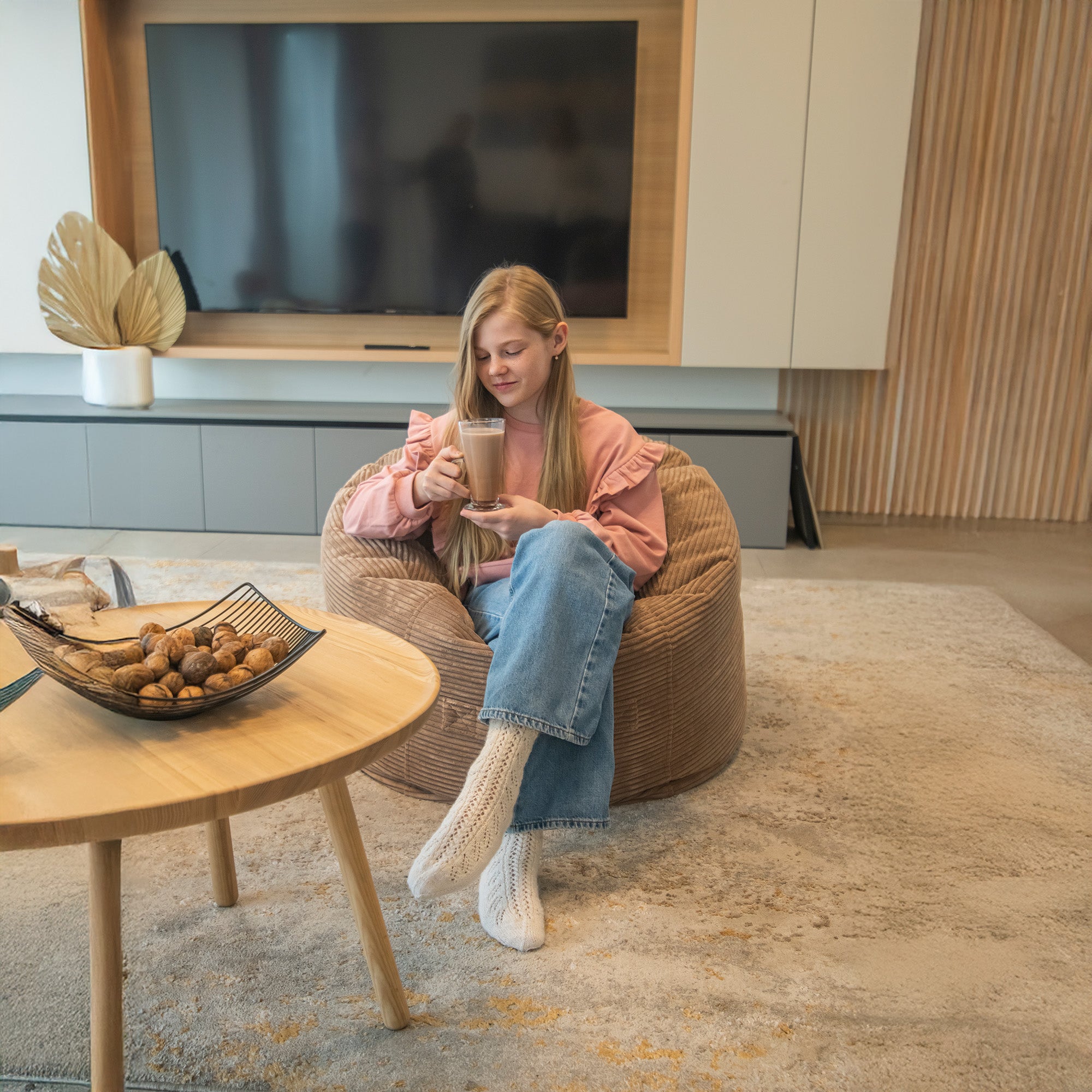 Barnfåtölj Roll 80 Waves Sand