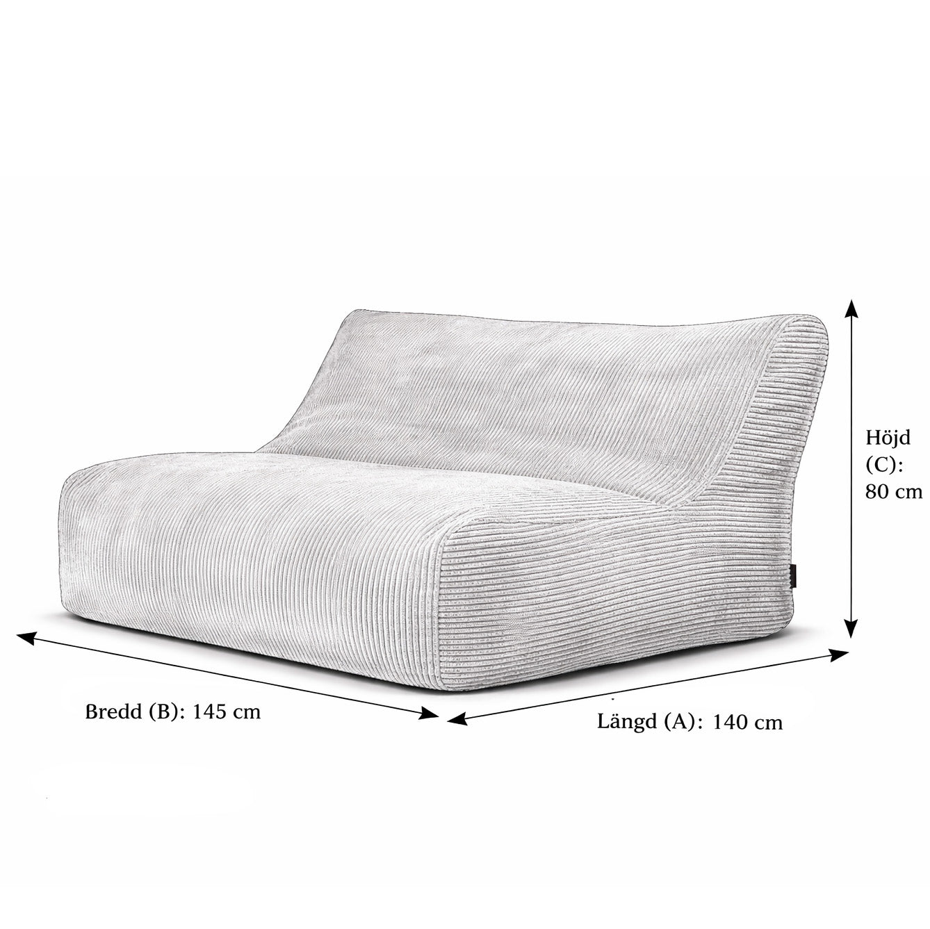 Sittsäck Soffa Lounge Barcelona Navy