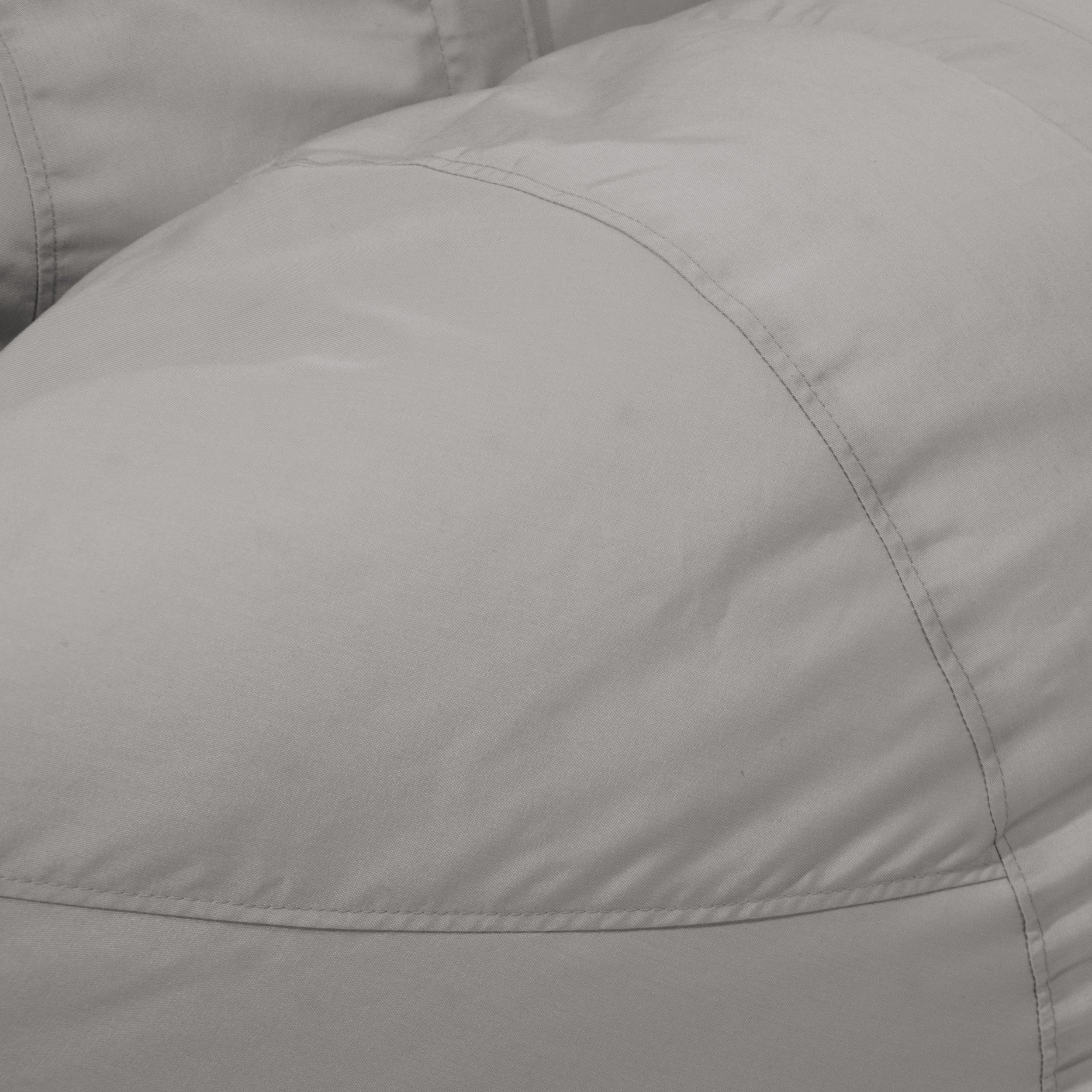Saccosäck Roll 190 Colorin White Grey-Bean bags-Slowdown