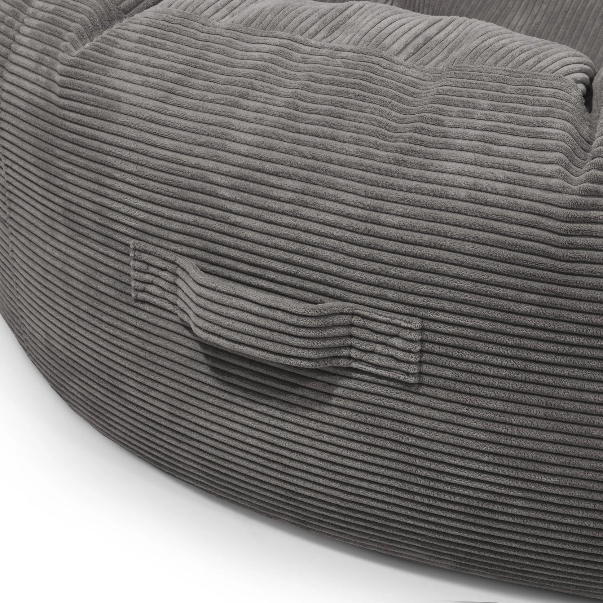 Saccosäck Roll 190 Waves Dark Grey-Bean bags-Slowdown