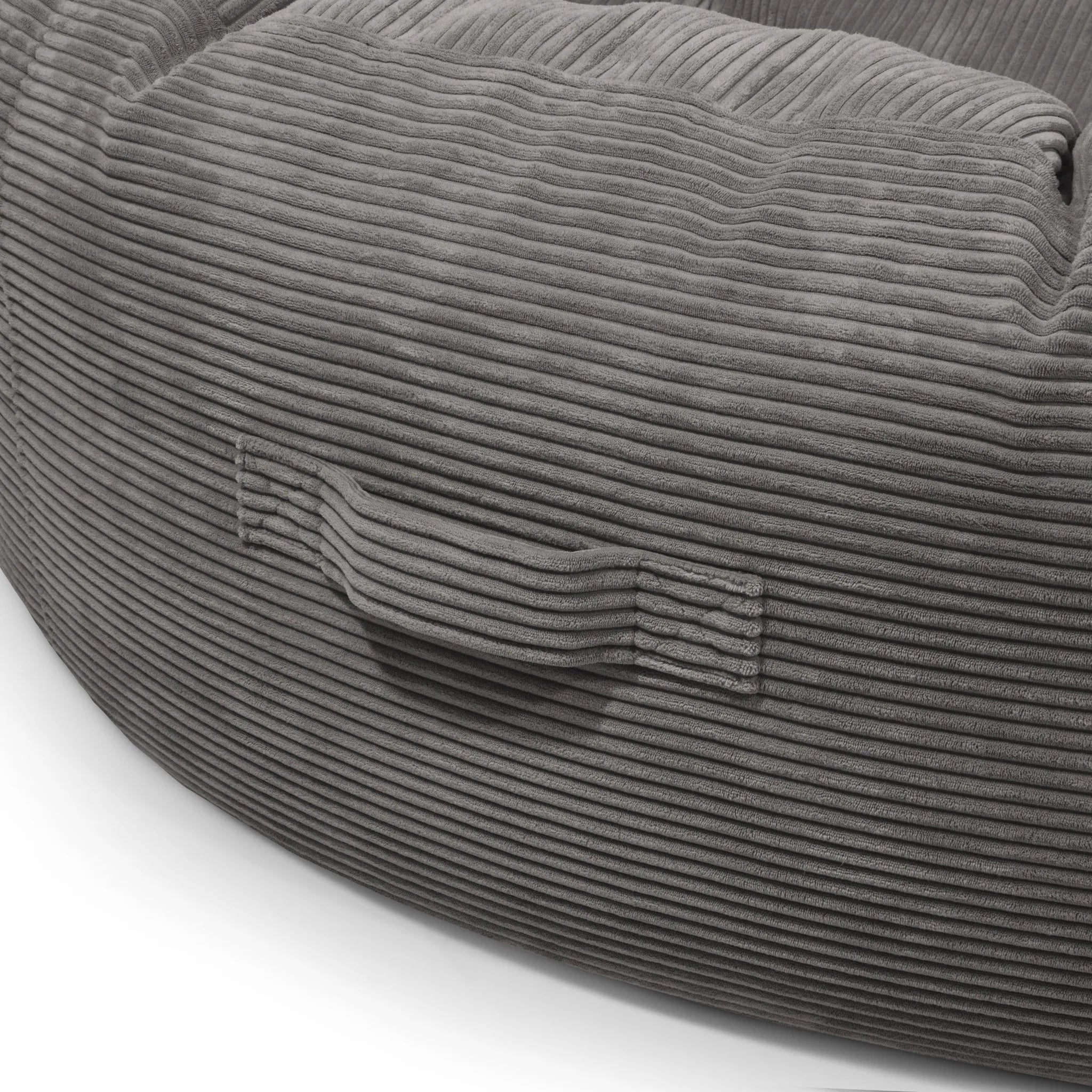 Saccosäck Roll 190 Waves Dark Grey-Bean bags-Slowdown