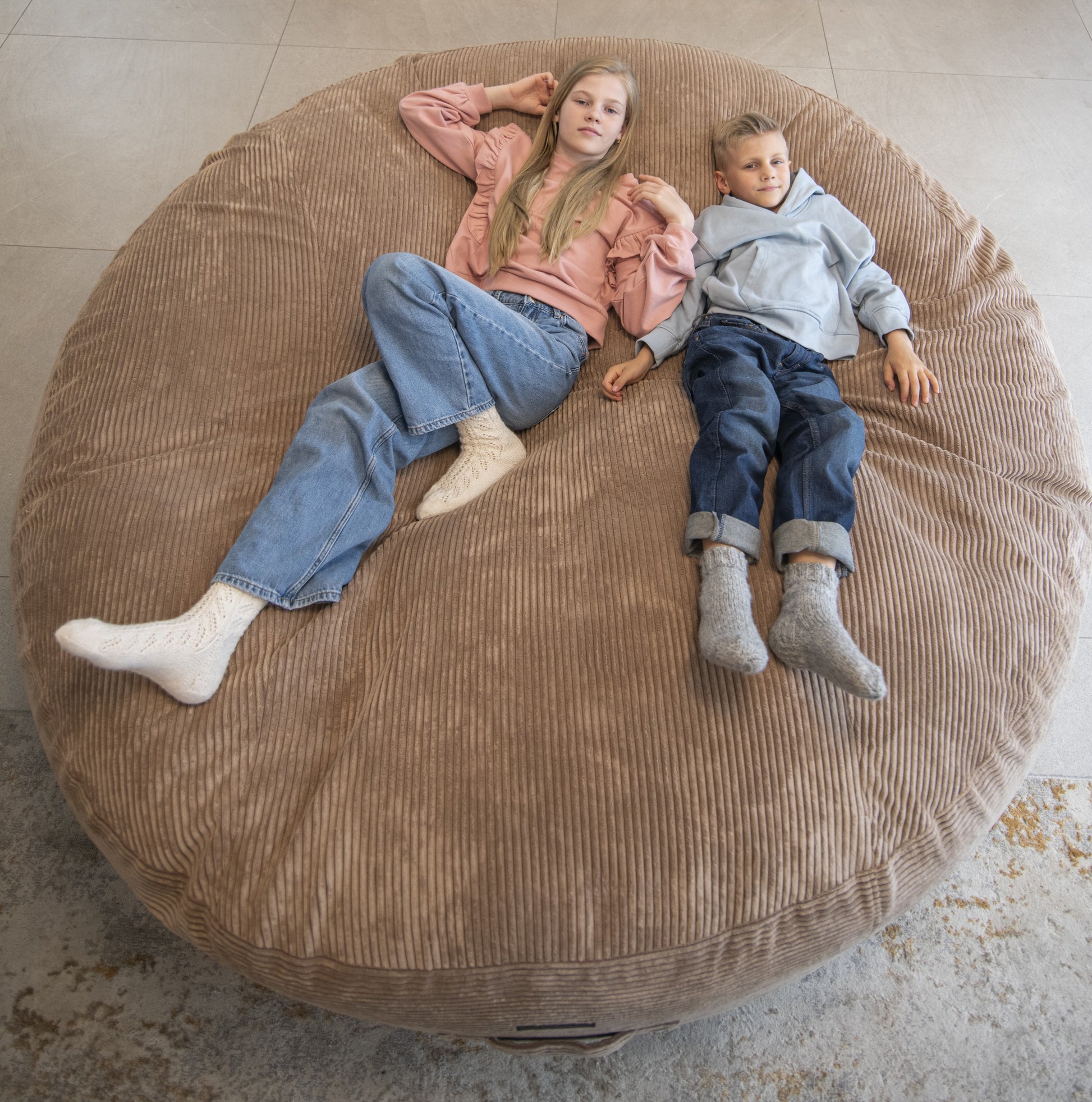 Saccosäck Roll 190 Waves Sand-Bean bags-Slowdown