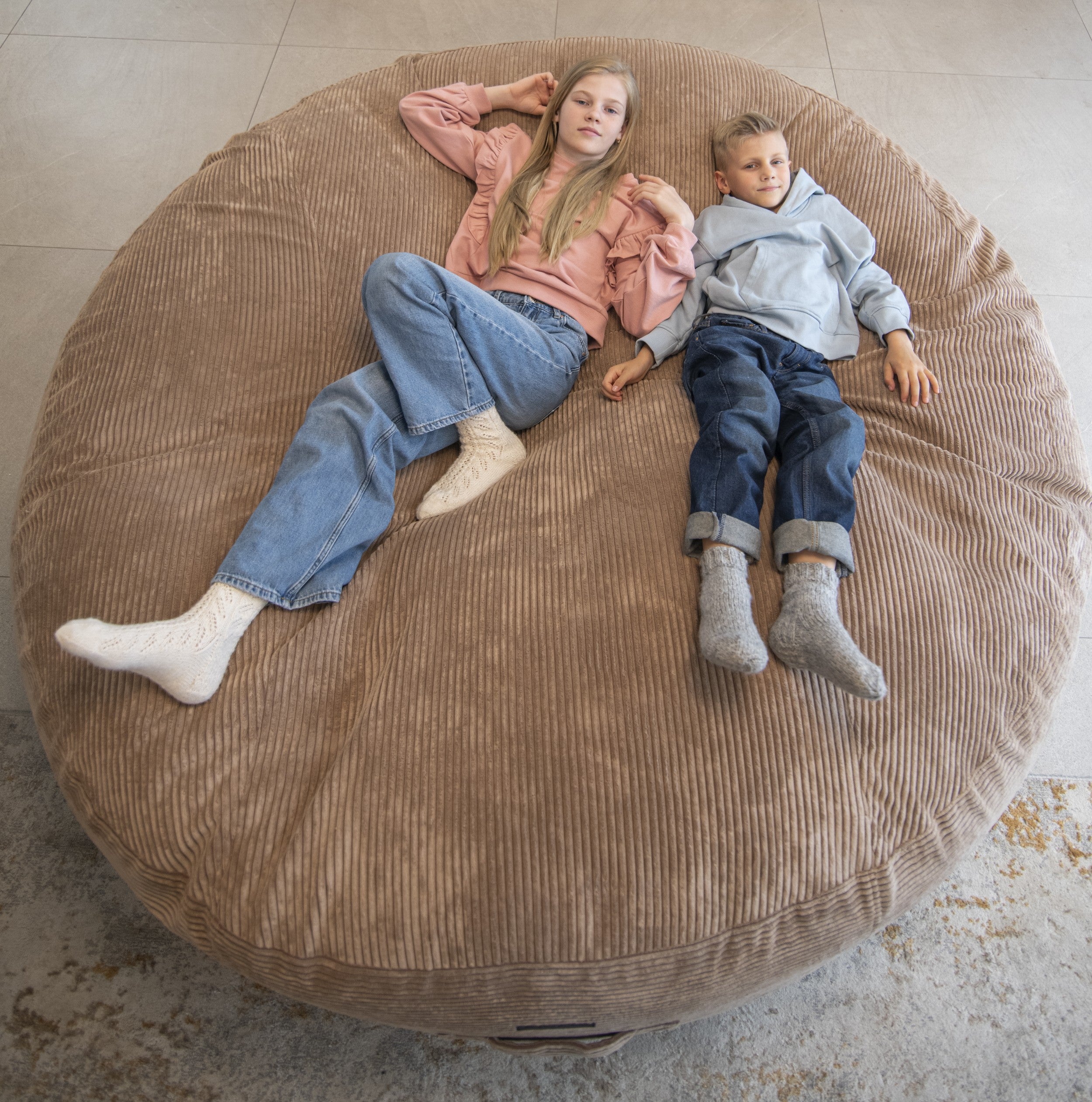 Saccosäck Roll 190 Waves Sand-Bean bags-Slowdown