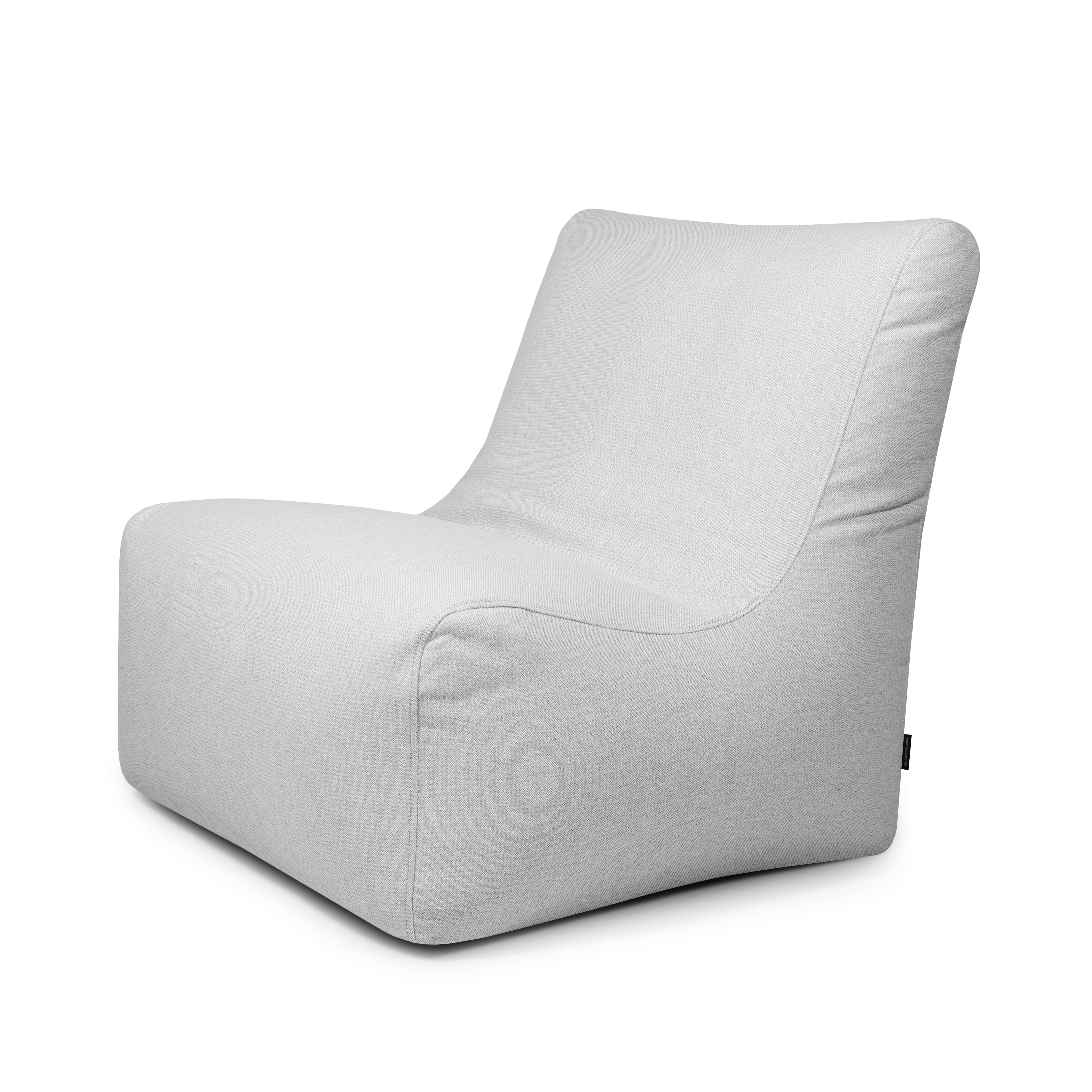 Bean bag Seat 100 Dunẽs Fluffy White