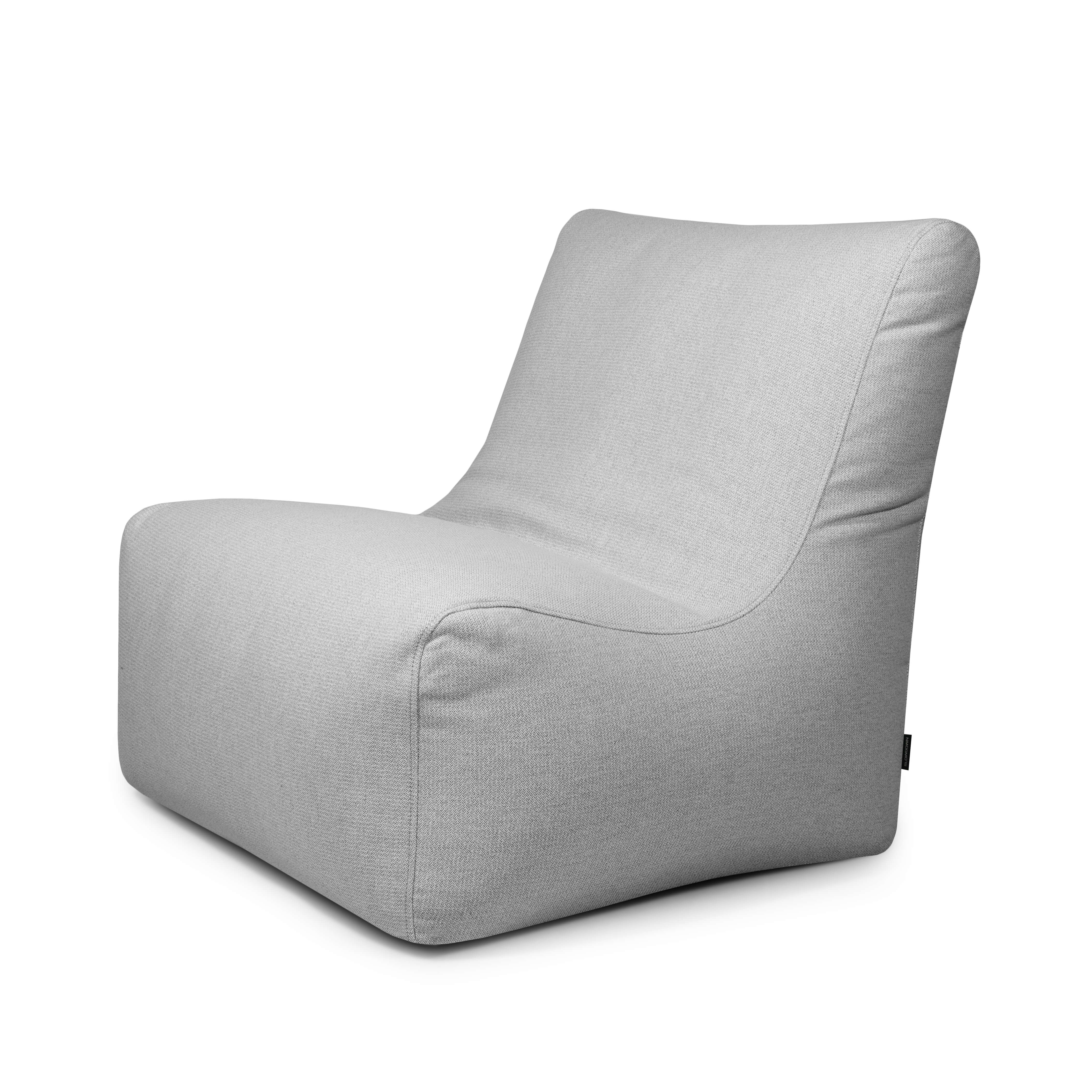 Bean bag Seat 100 Dunẽs White Grey