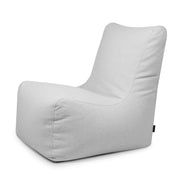 Bean bag Seat Dunẽs Fluffy White