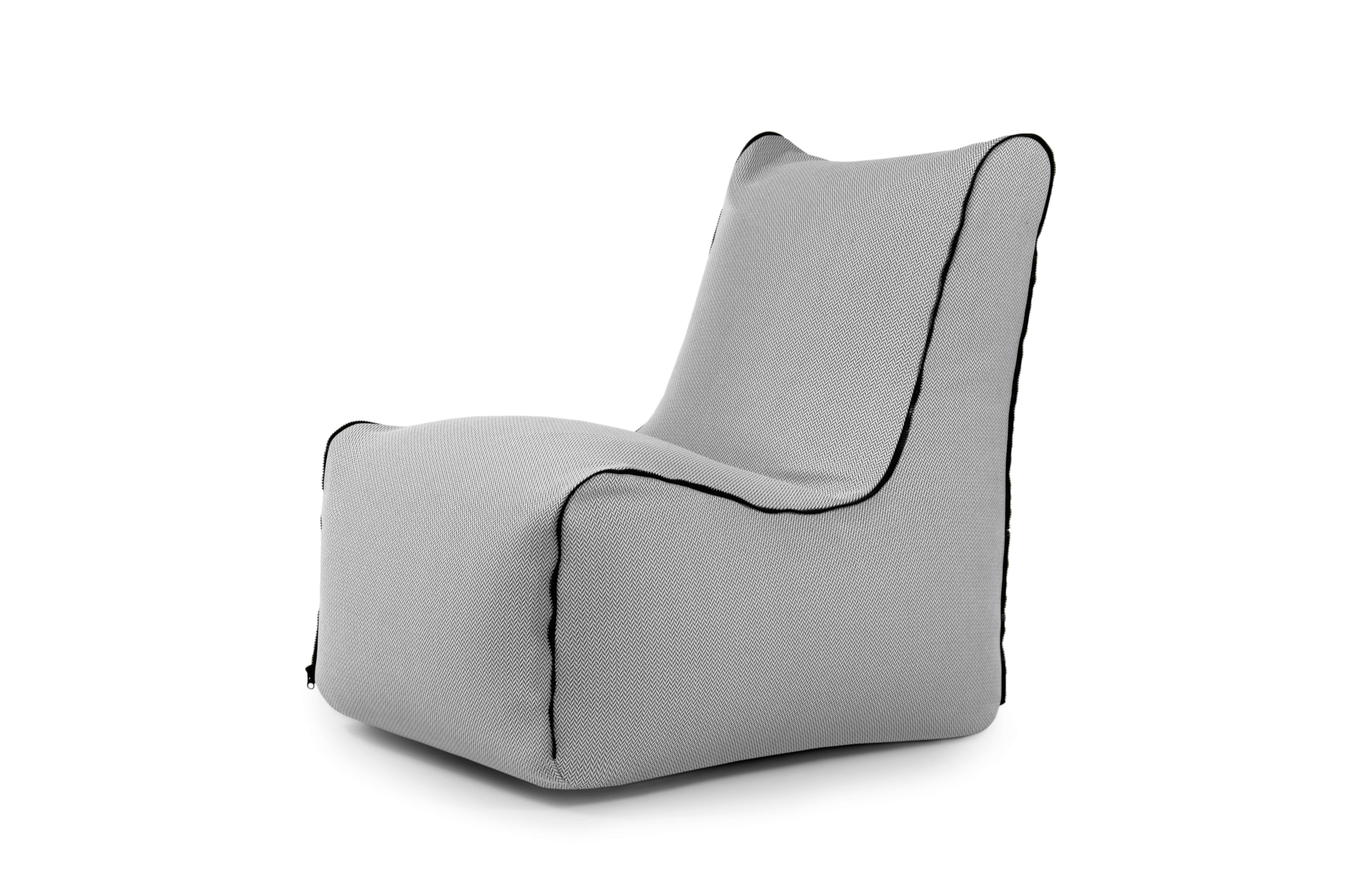 Bean bag Seat Zip Canaria Grey