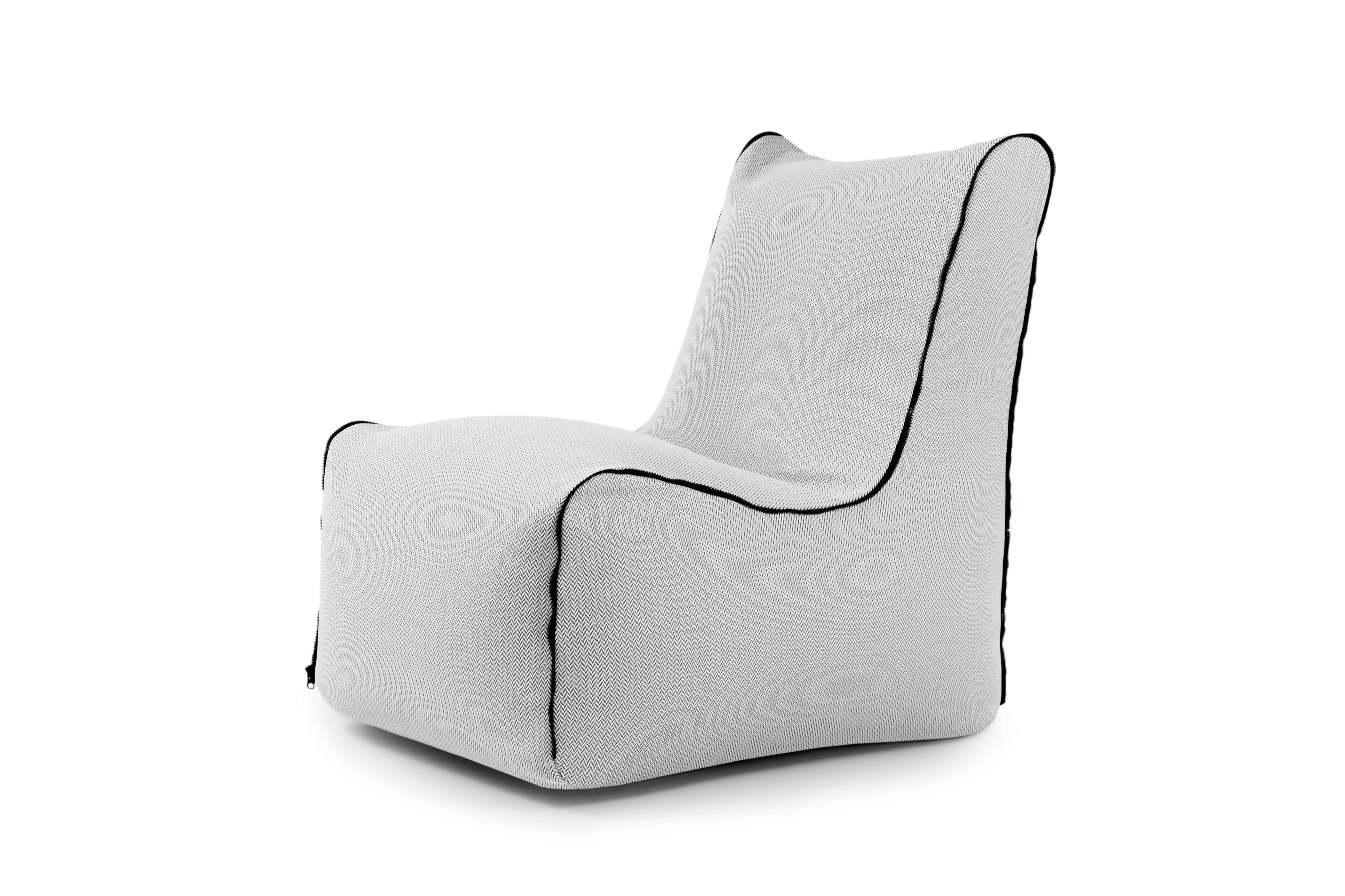Bean bag Seat Zip Canaria Light Grey
