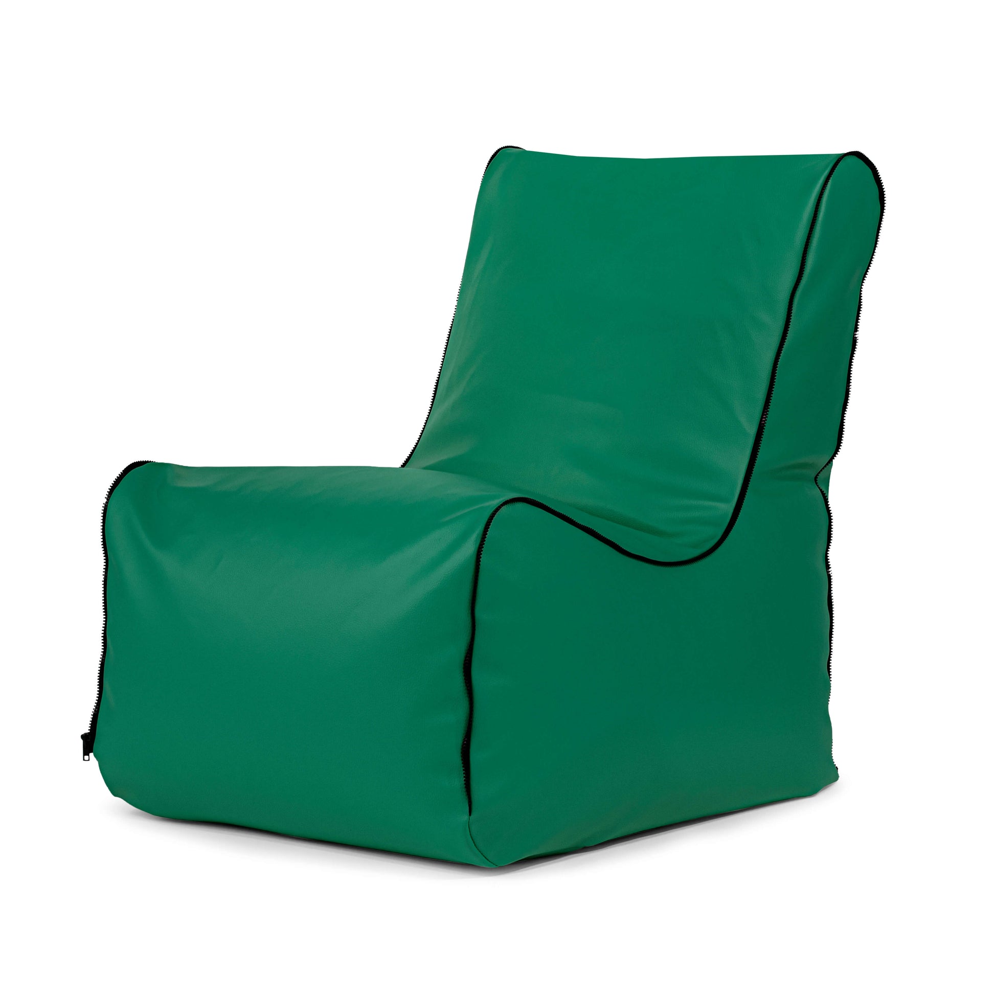 Bean bag Seat Zip Outside Green