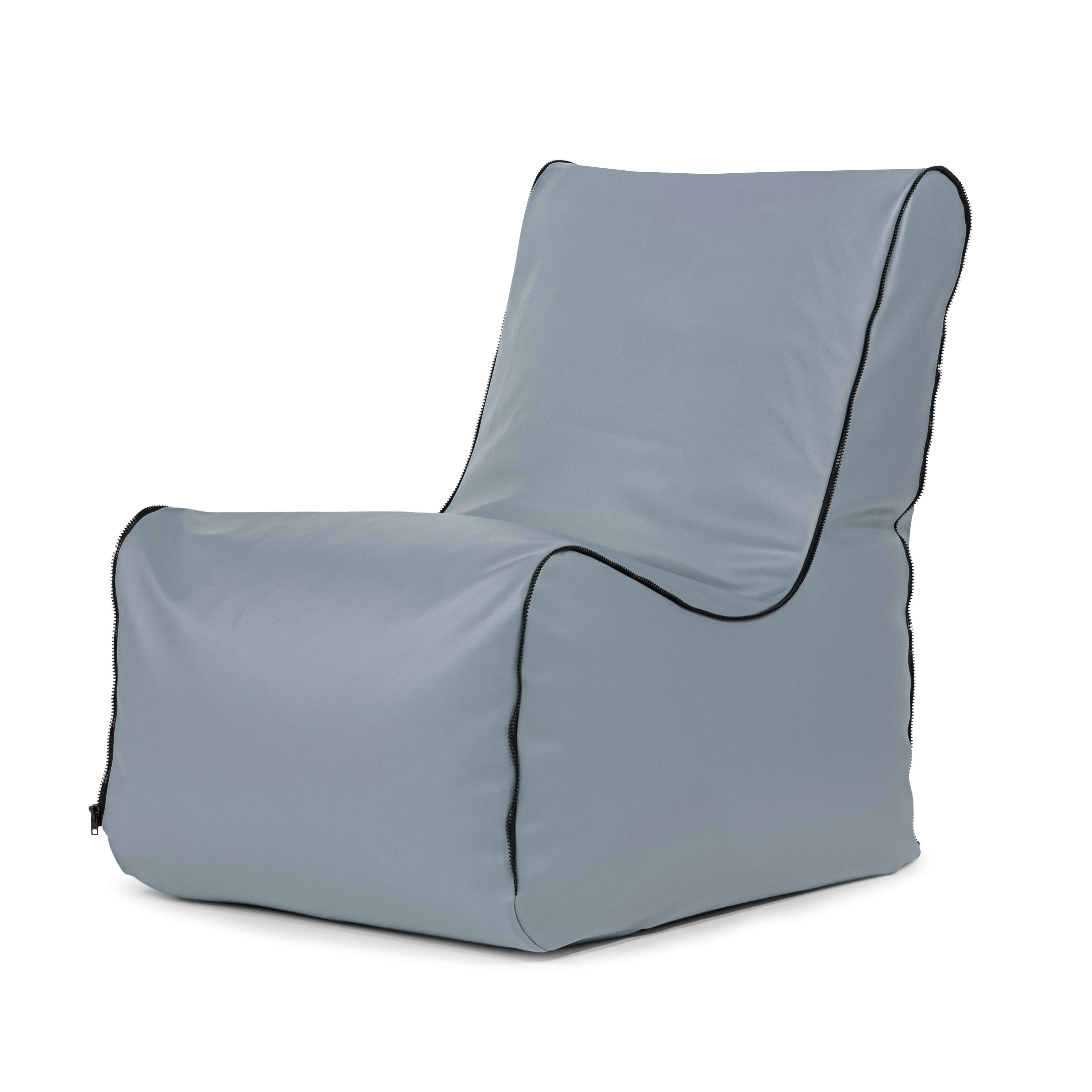Bean bag Seat Zip Outside Grey