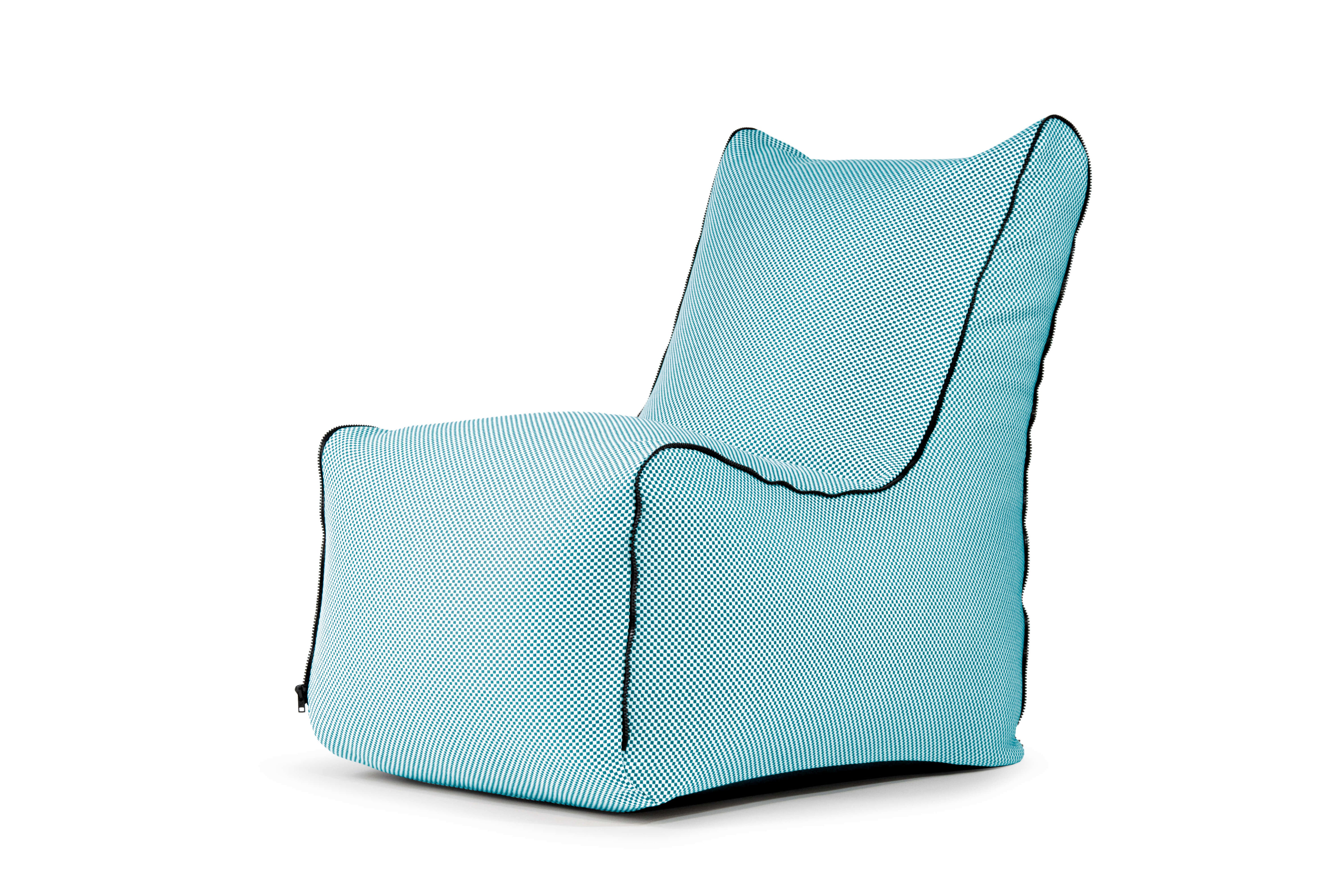 Bean bag Seat Zip Capri Turquoise