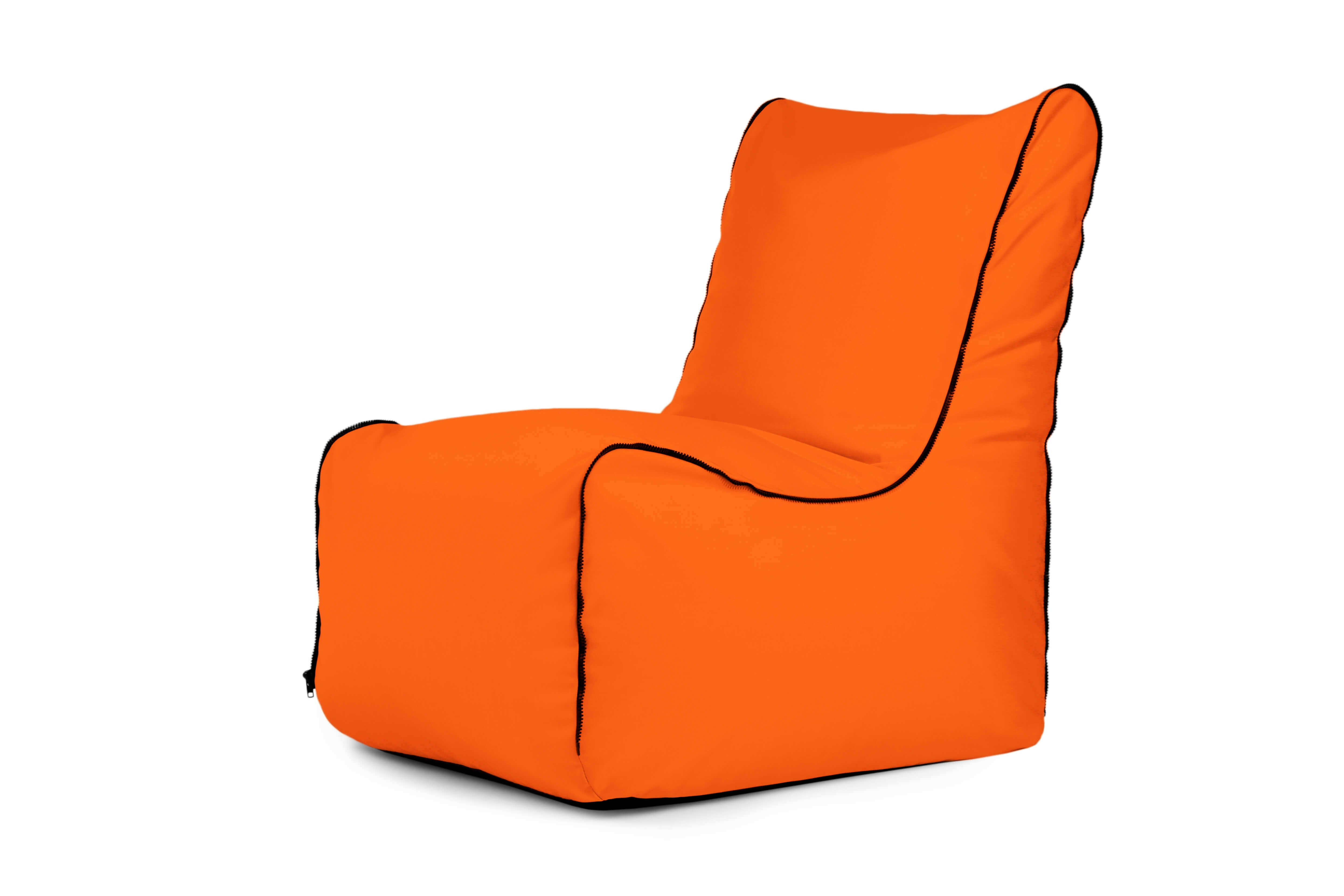 Bean bag Seat Zip Colorin Orange