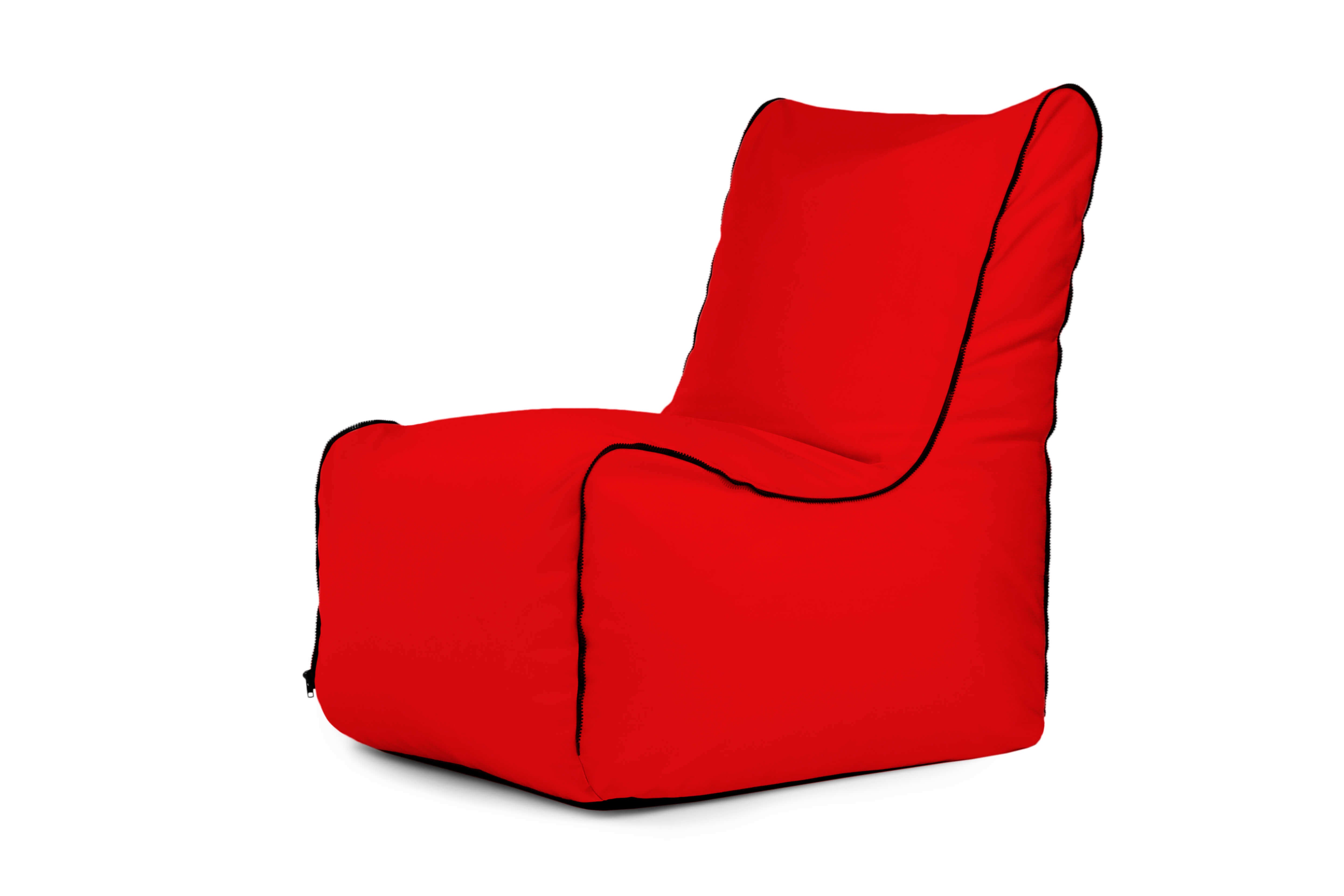 Bean bag Seat Zip Colorin Red