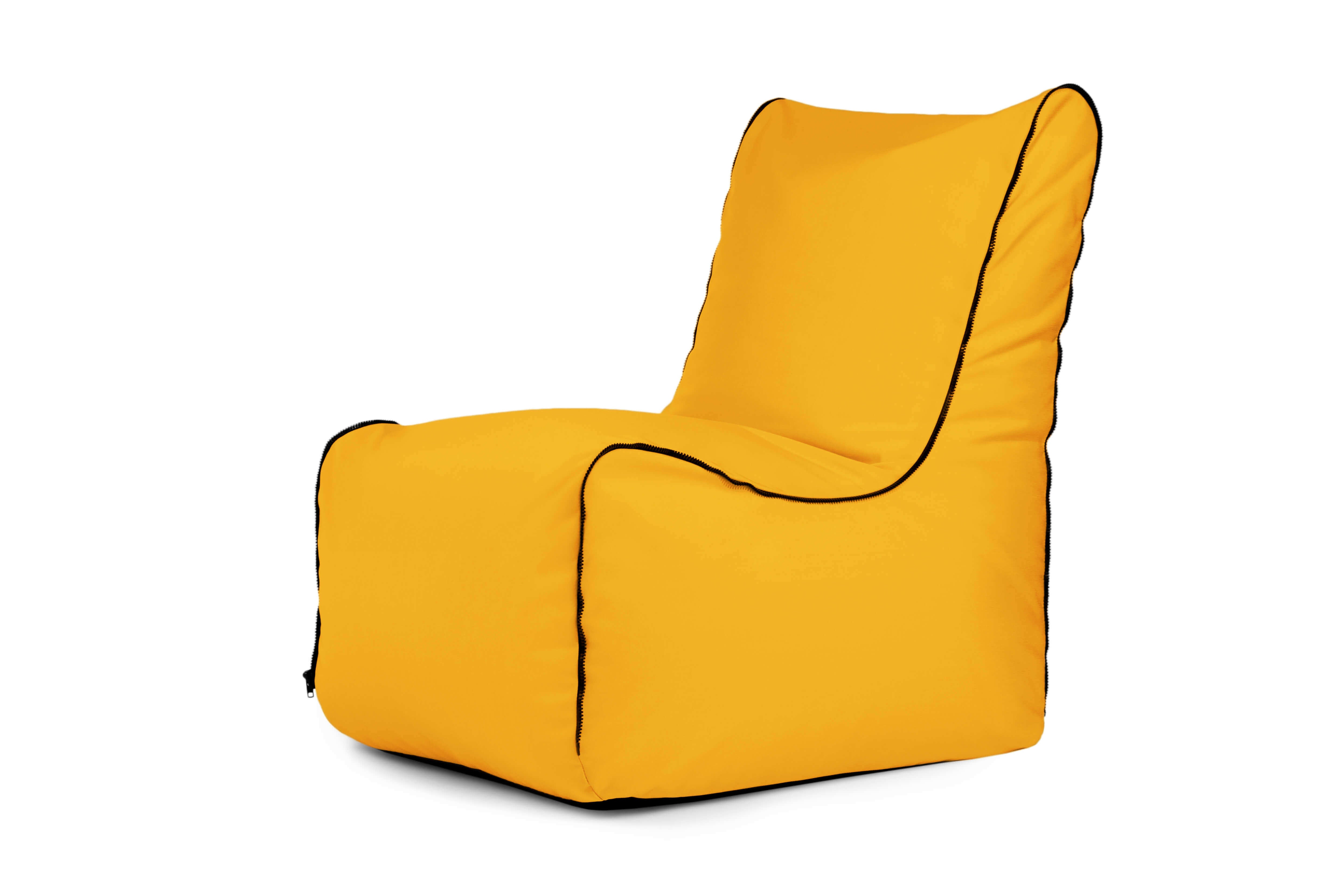 Bean bag Seat Zip Colorin Yellow