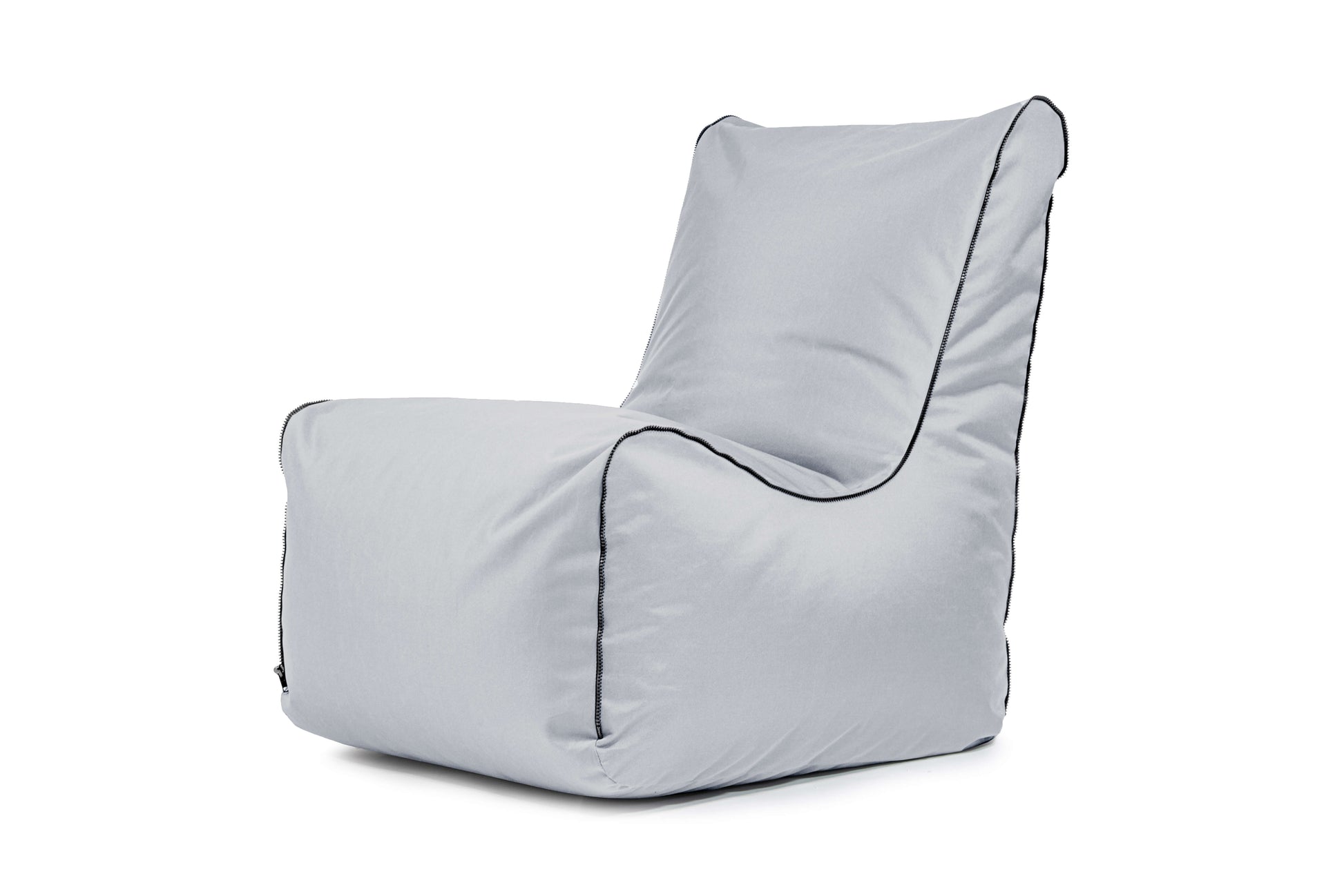 Bean bag Seat Zip OX White Grey