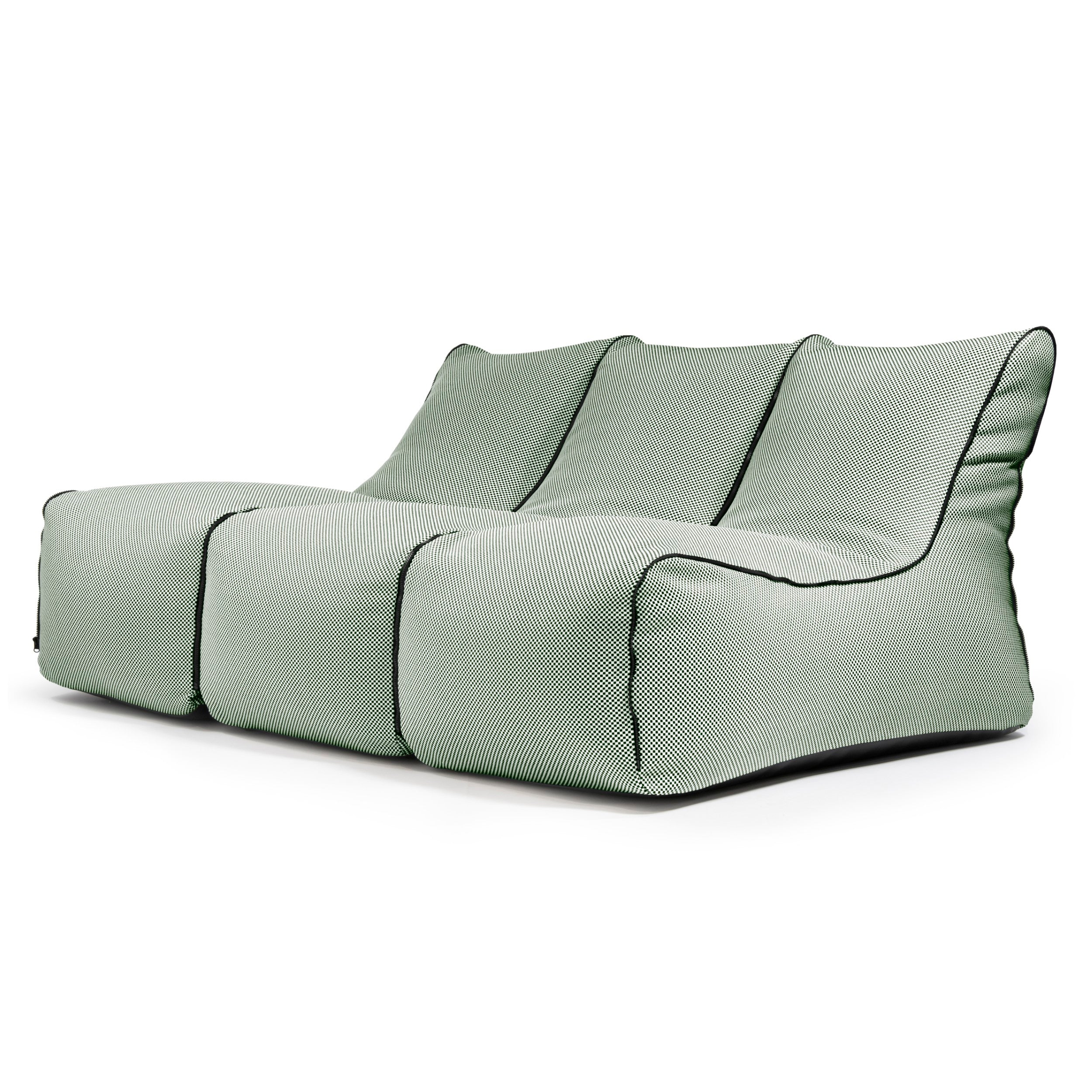 Sittsäck Lounge Zip Capri Green