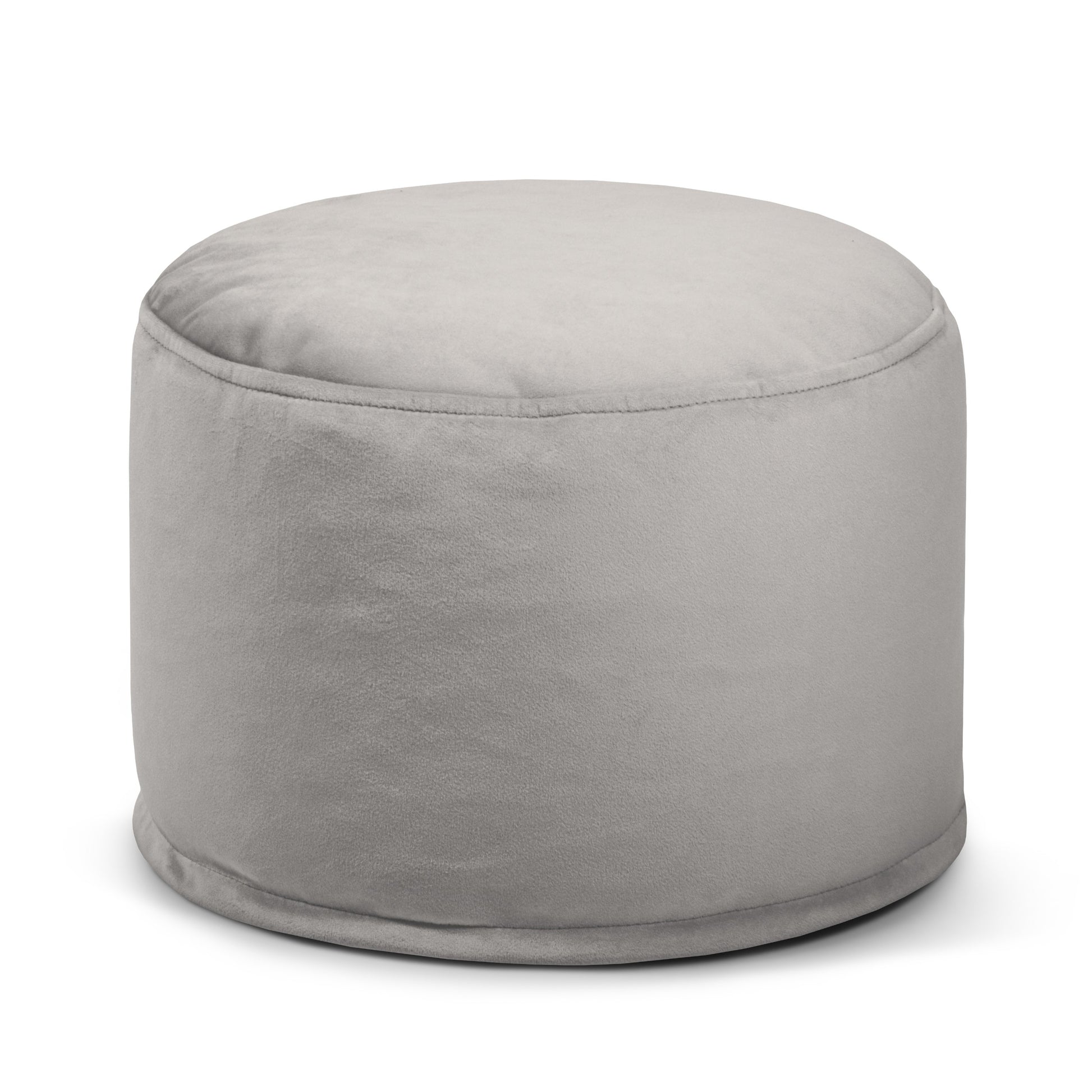 Sittpuff Fotpall Mini Barcelona White Grey-Bean bags-Slowdown