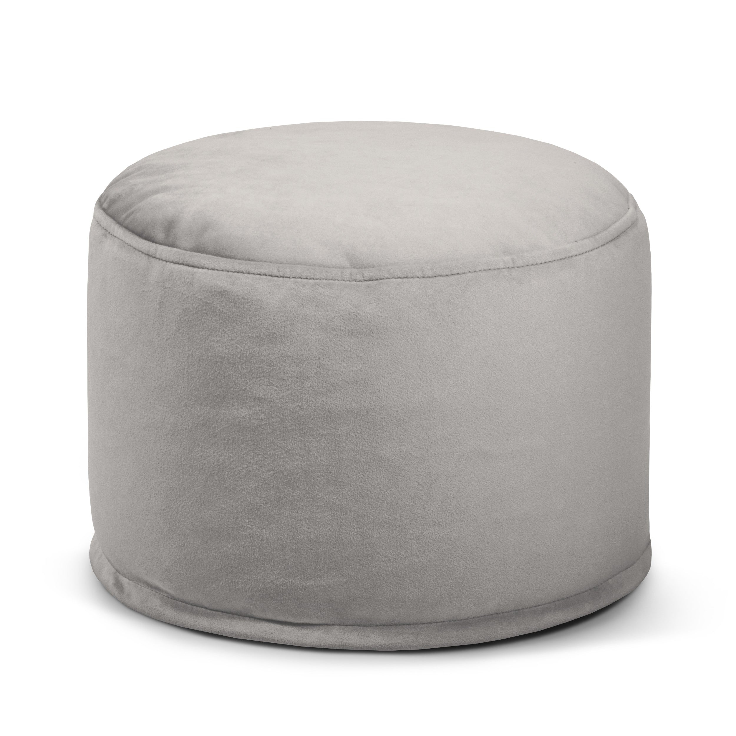 Sittpuff Fotpall Mini Barcelona White Grey-Bean bags-Slowdown