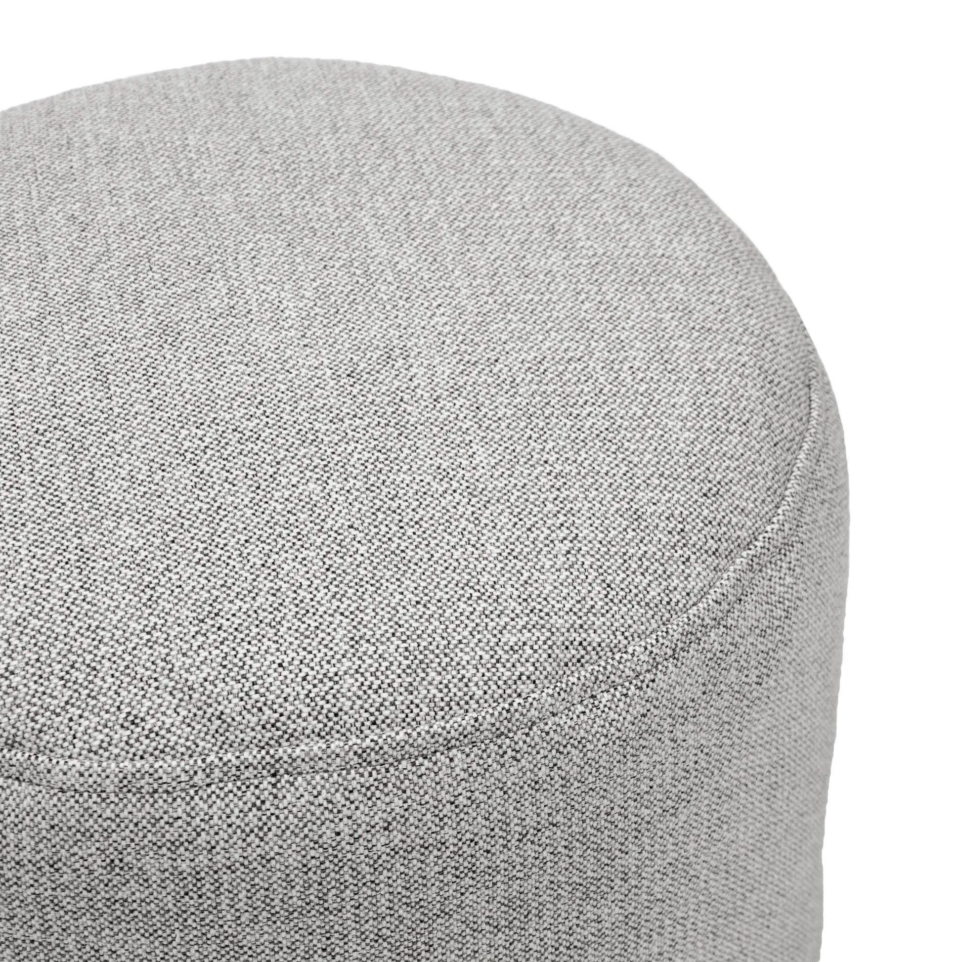 Sittpuff Fotpall Mini Dunẽs White Grey-Mini sittpuffar-Slowdown