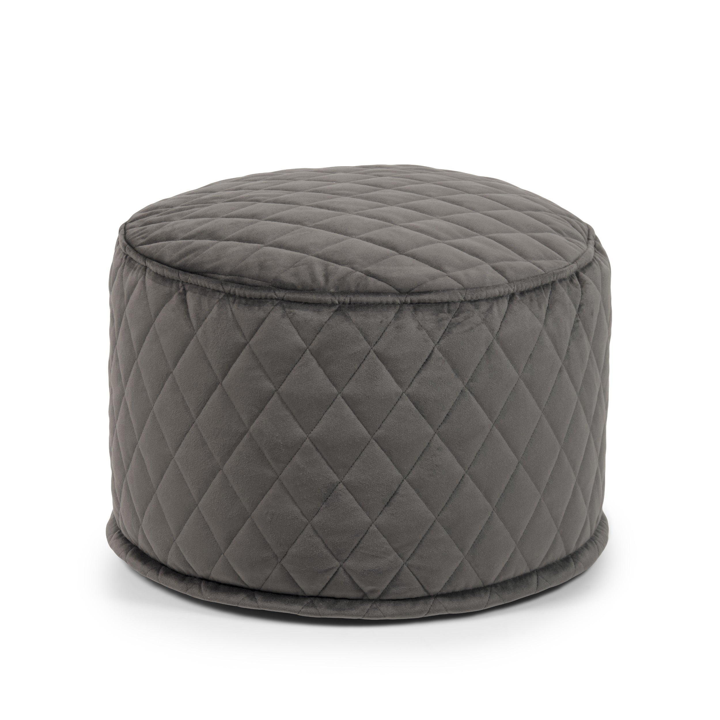Sittpuff Fotpall Mini Lure Luxe Grey-Bean bags-Slowdown