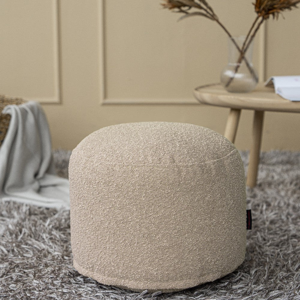 Sittpuff Fotpall Mini Madu Cream-Mini sittpuffar-Slowdown