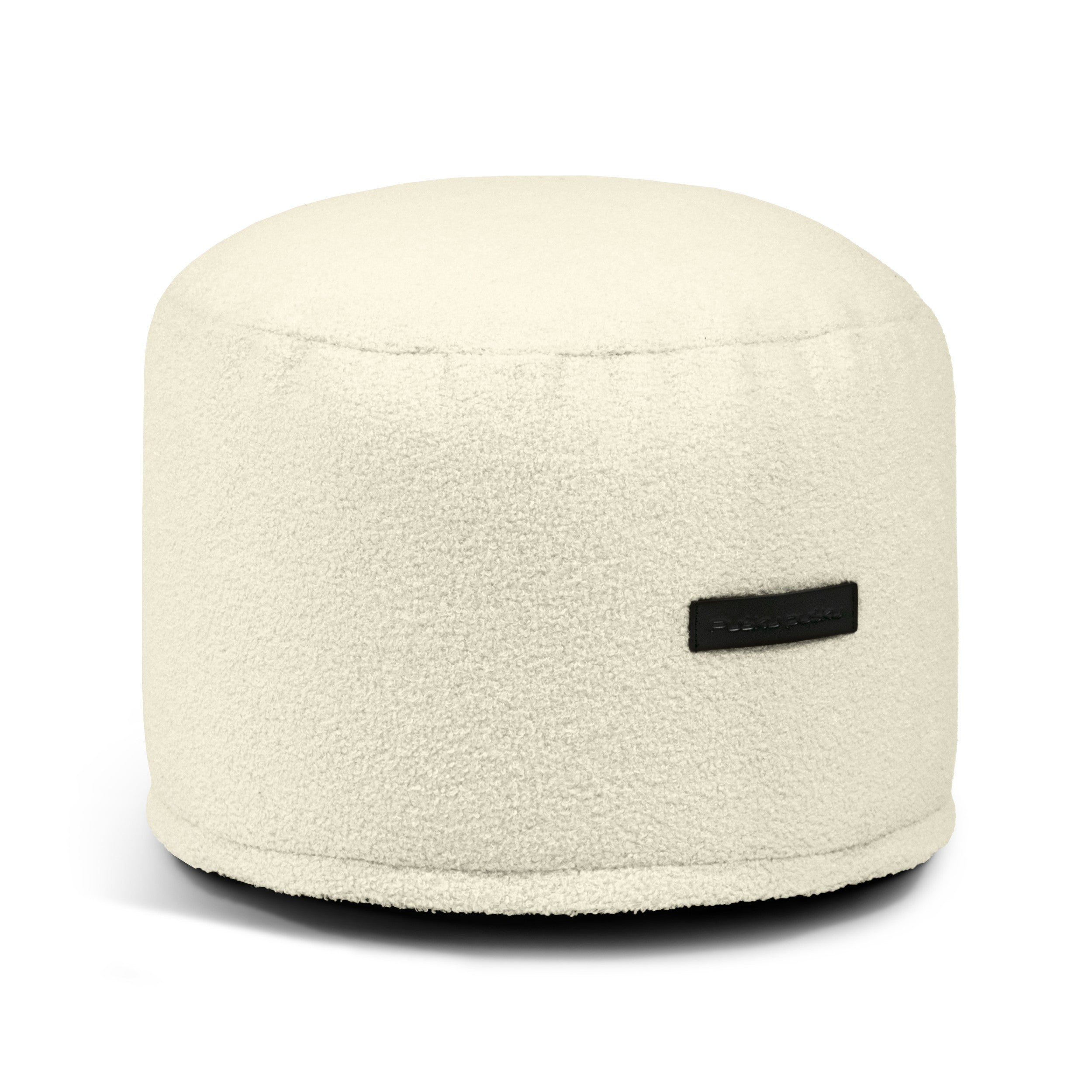 Sittpuff Fotpall Mini Teddy Cream-Mini sittpuffar-Slowdown