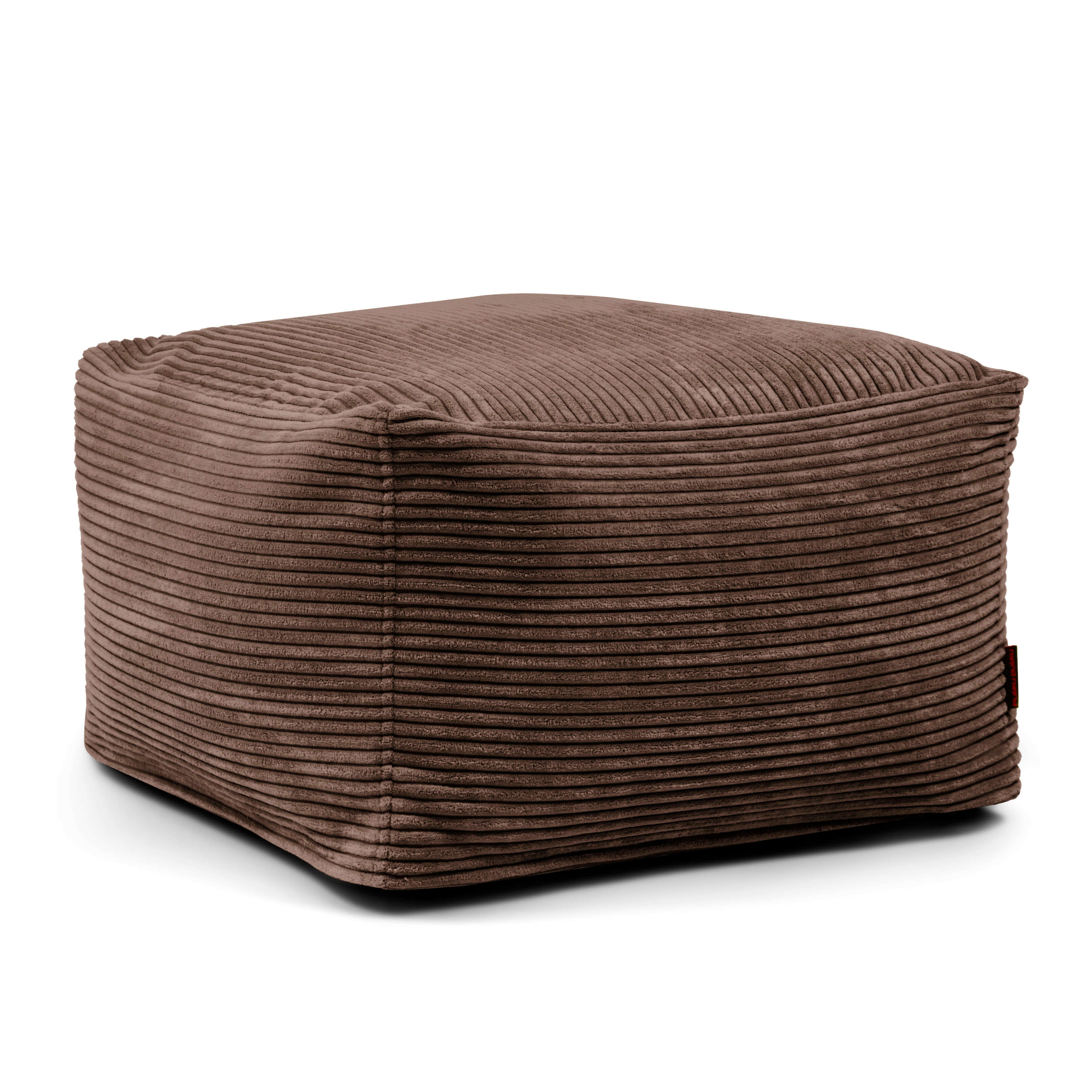Pouf Softbox Waves Chocolate