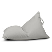 Sittsäck Barnfåtölj Razzy Teddy White Grey-Barnfåtölj-Slowdown