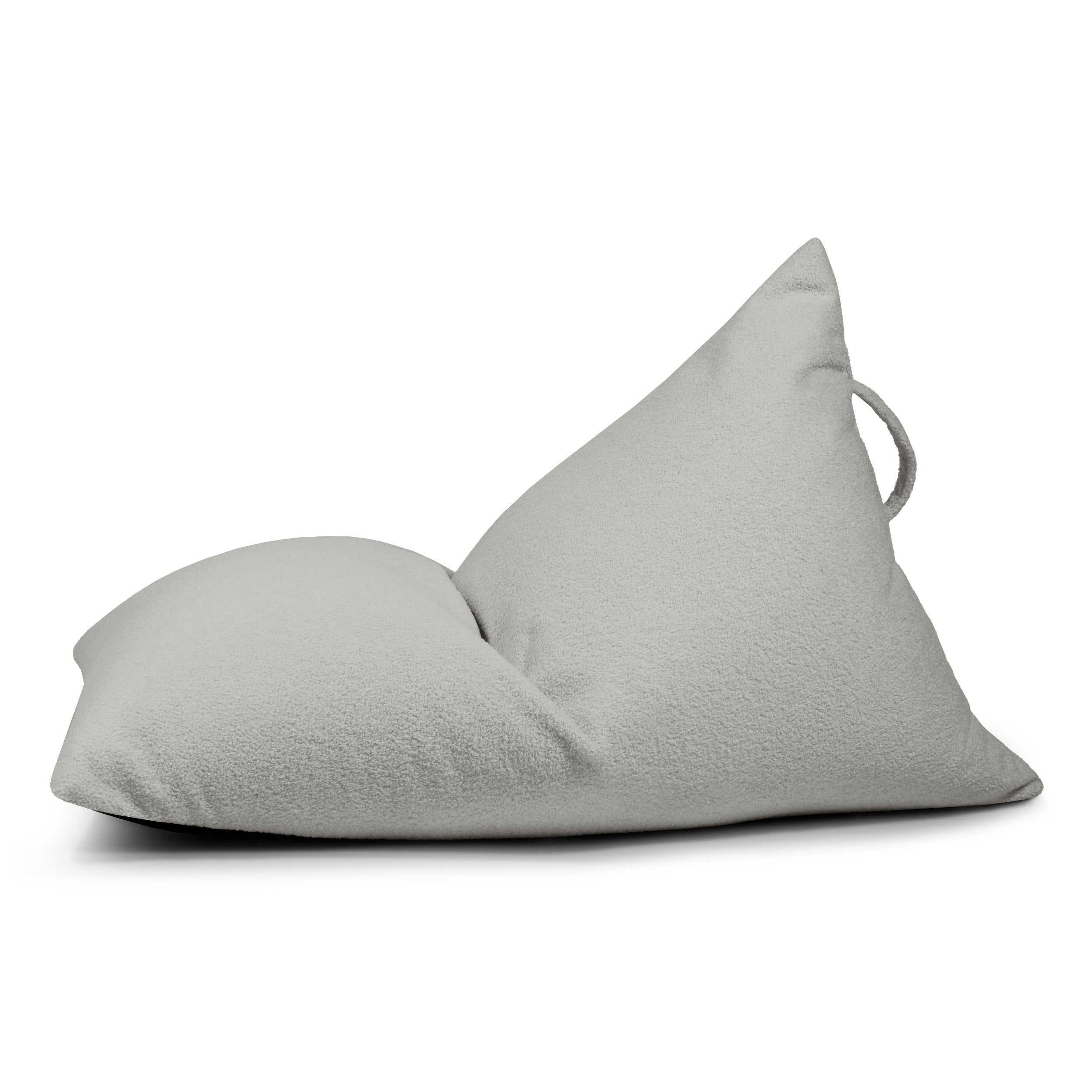 Sittsäck Barnfåtölj Razzy Teddy White Grey-Barnfåtölj-Slowdown