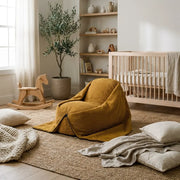 Sittsäck Cocoon 120 Waves Mustard