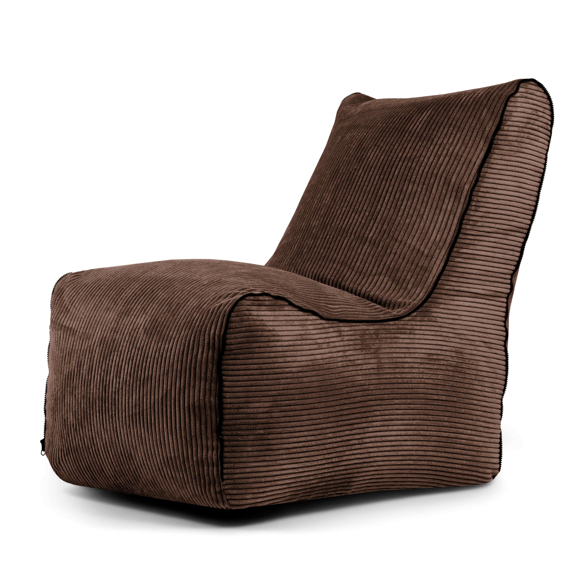 Bean bag Seat Zip Waves Chocolate