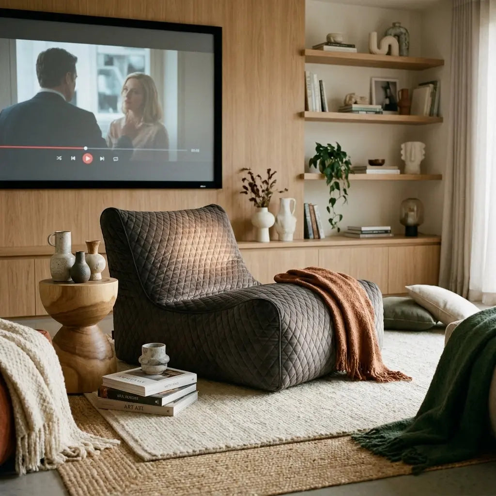 Sittsäck Lounge 100 Lure Luxe Grey