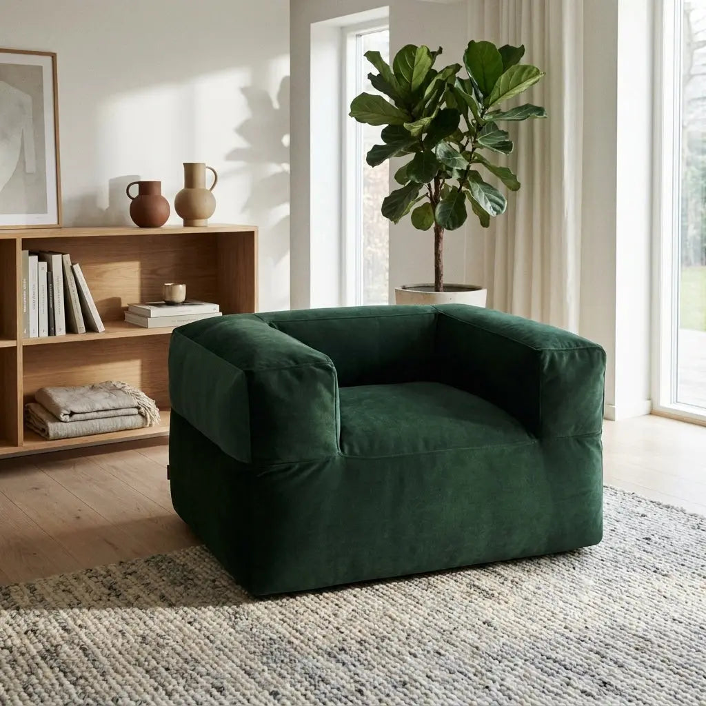 Sittsäck MooG Barcelona Green
