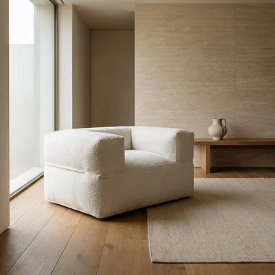 Sittsäck MooG Madu White