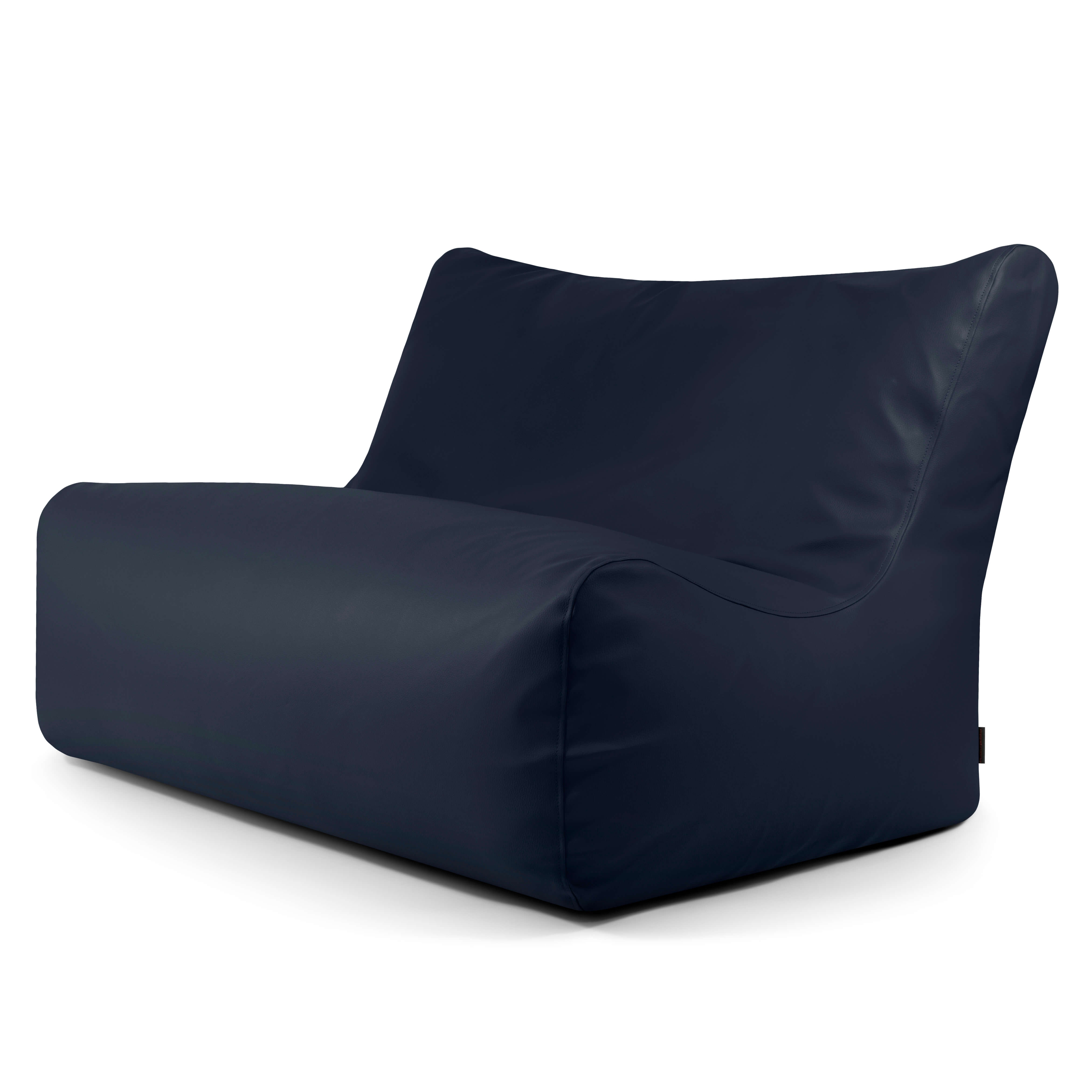 Bean bag Sofa Seat Outside Dark Blue