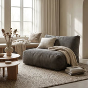 Sittsäck Soffa Tube 160 Waves Dark Grey