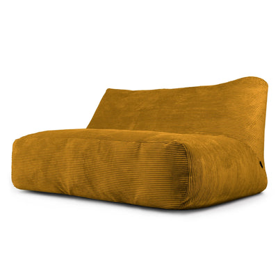 Soffa manchester Sittsäck Soffa Tube 160 Waves Mustard