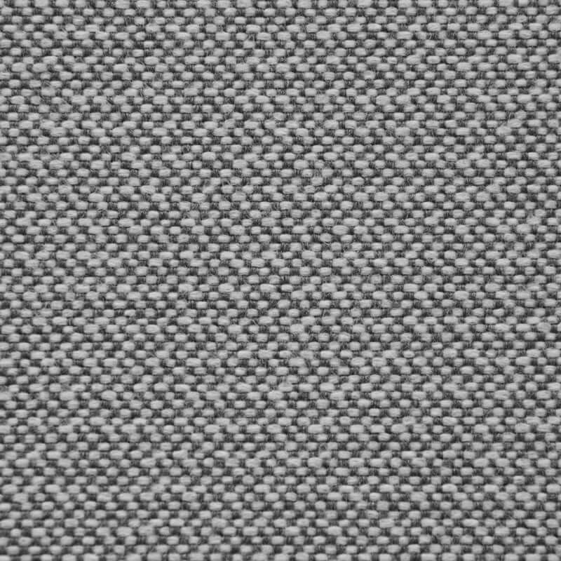 Textilstruktur i grå färg, perfekt för solsäng split 90 Dunẽs white grey och andra utemöbler.