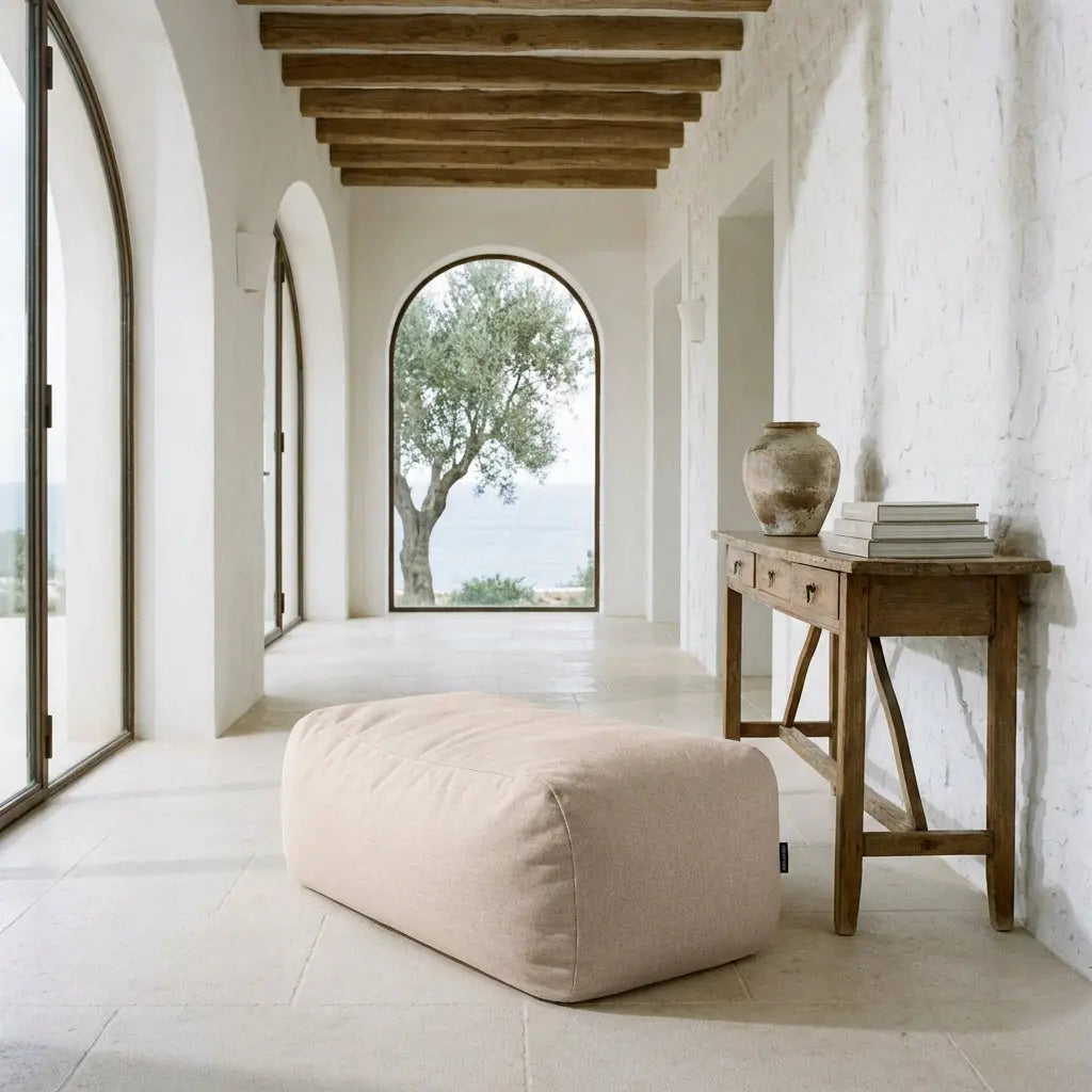 Sittsäck Tube 100 Sittpuff Riviera Beige