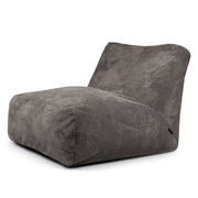 Bean bag Tube 100 Waves Dark Grey