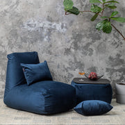 Sittsäck Tube Barcelona Navy-Bean bags-Slowdown